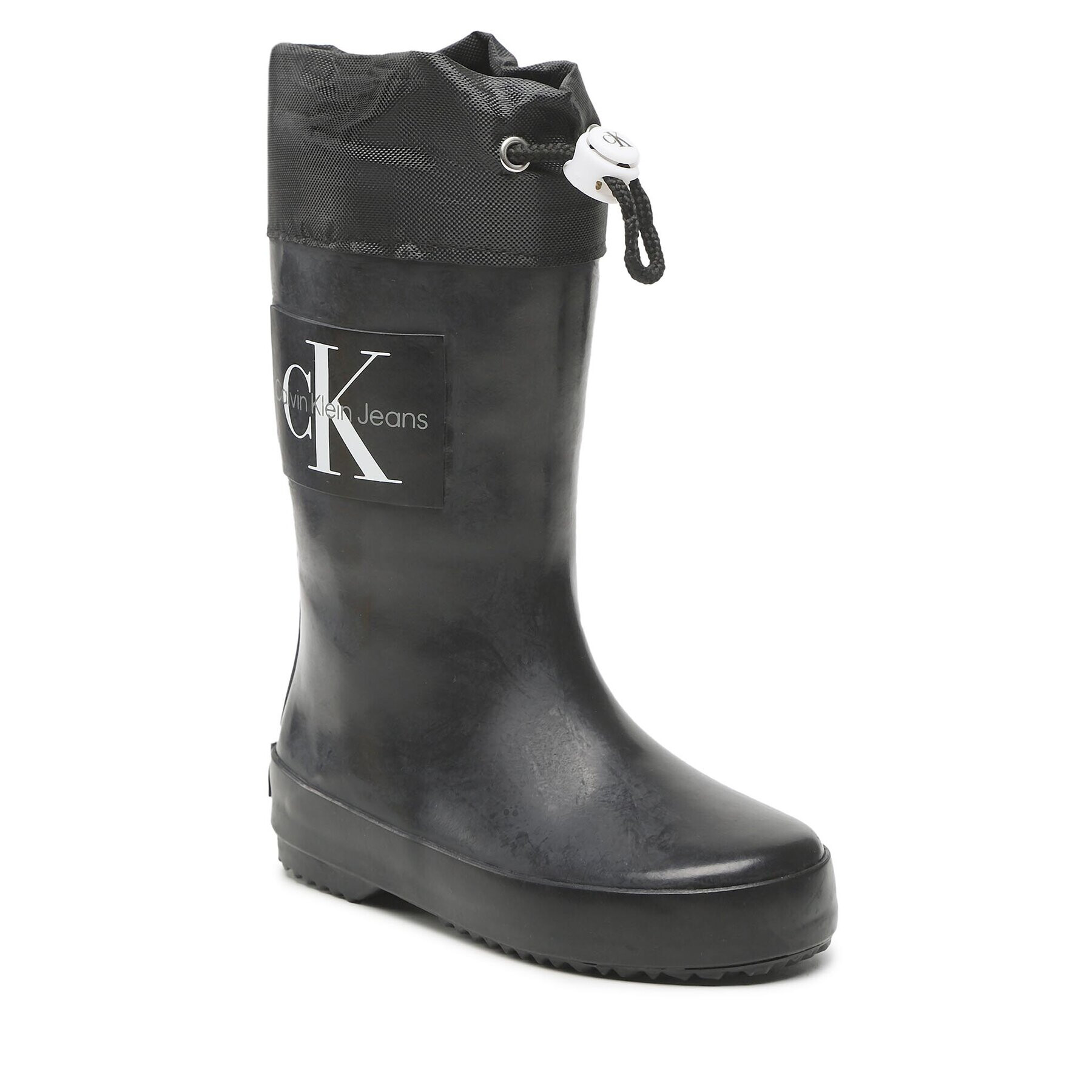 Calvin Klein Jeans Гумени ботуши Rain Boot V3X6-80425-0083 M Черен - Pepit.bg