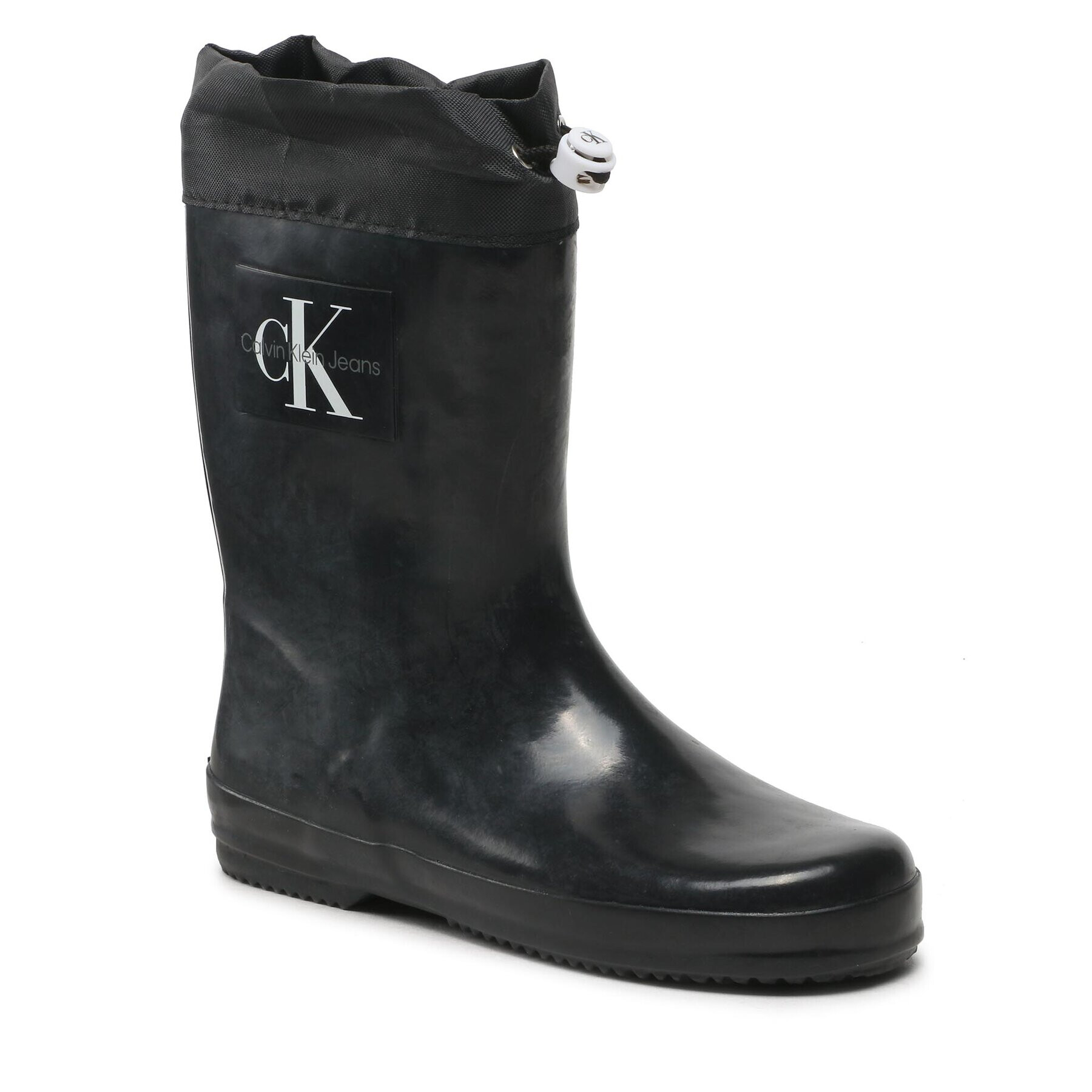 Calvin Klein Jeans Гумени ботуши Rain Boot V3X6-80425-0083 S Черен - Pepit.bg