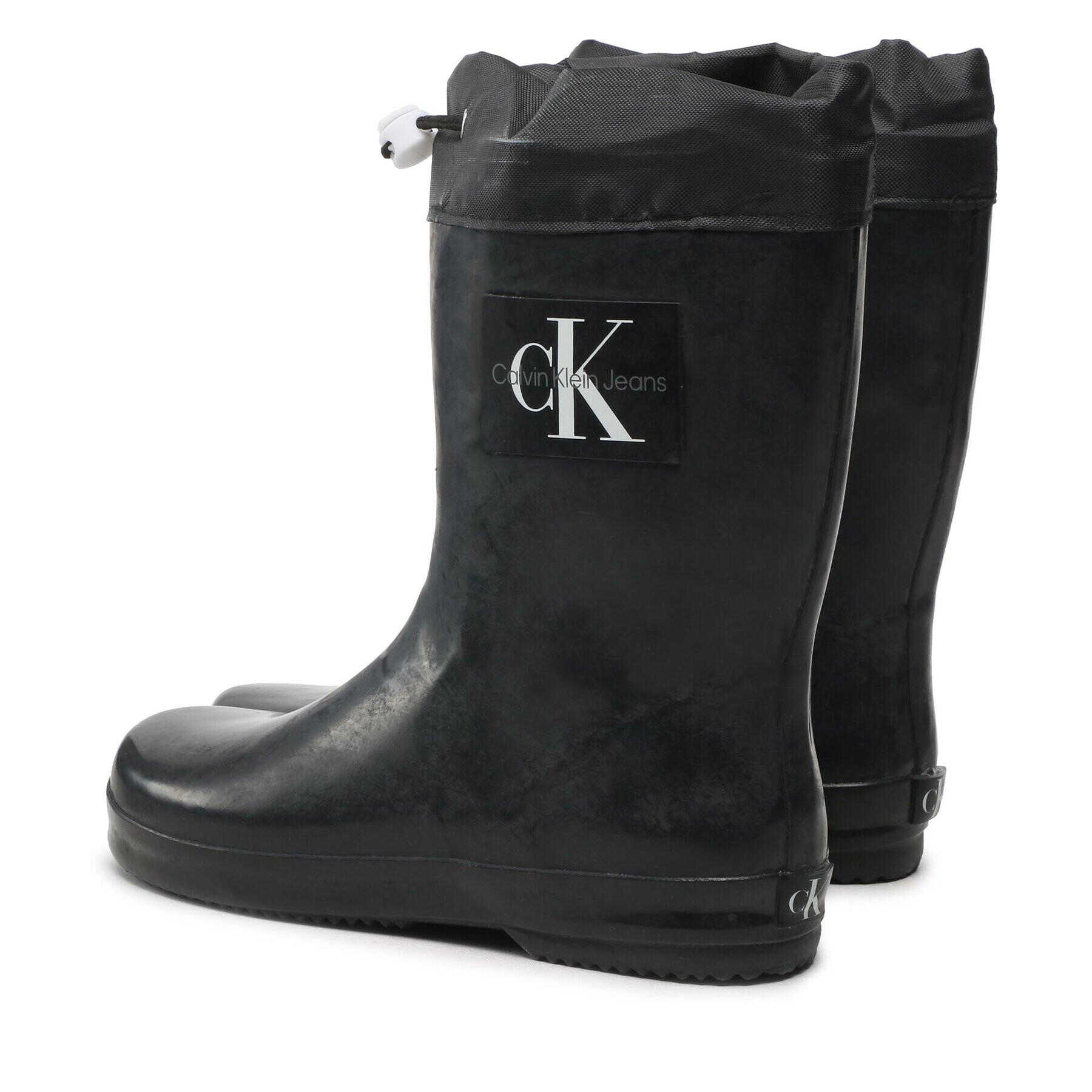 Calvin Klein Jeans Гумени ботуши Rain Boot V3X6-80425-0083 S Черен - Pepit.bg