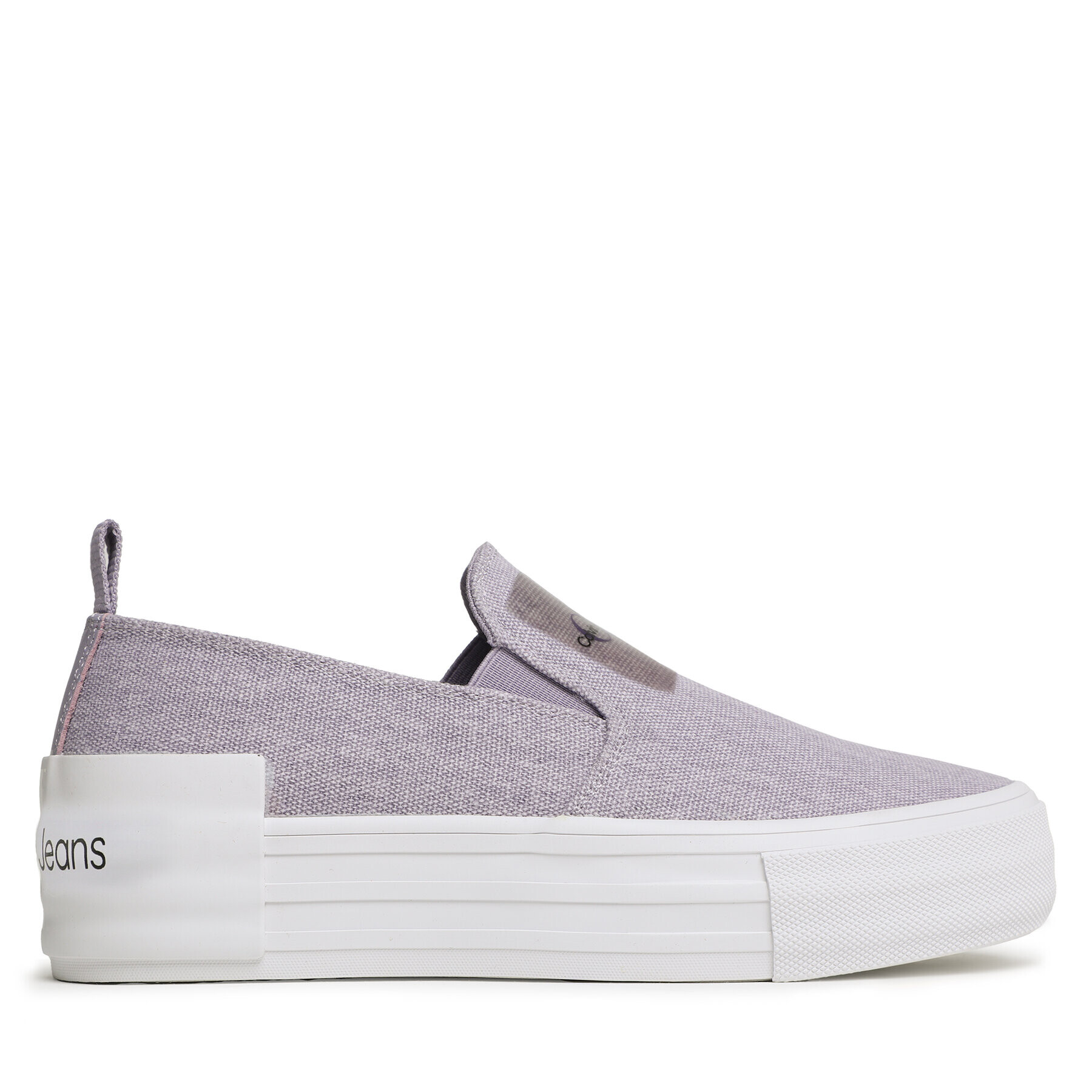 Calvin Klein Jeans Гуменки Bold Vulc Flatf Slipon Wn YW0YW01040 Виолетов - Pepit.bg