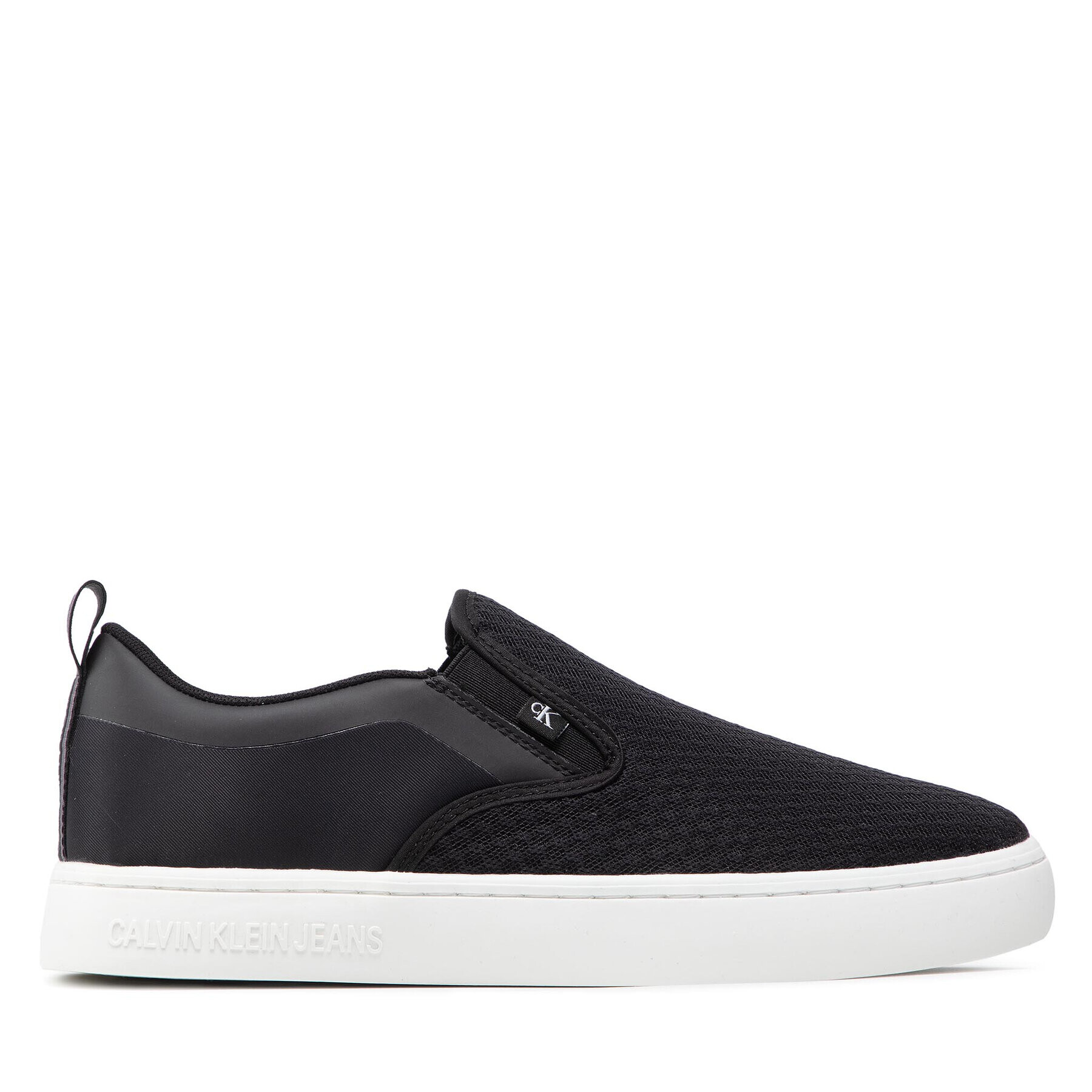 Calvin Klein Jeans Гуменки Classic Cupsole Slip On YM0YM00320 Черен - Pepit.bg