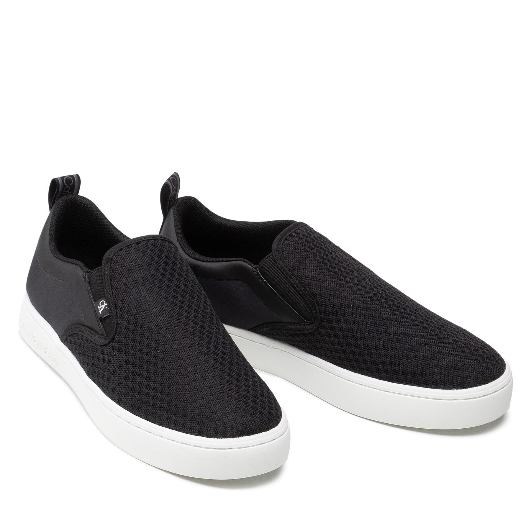 Calvin Klein Jeans Гуменки Classic Cupsole Slip On YM0YM00320 Черен - Pepit.bg