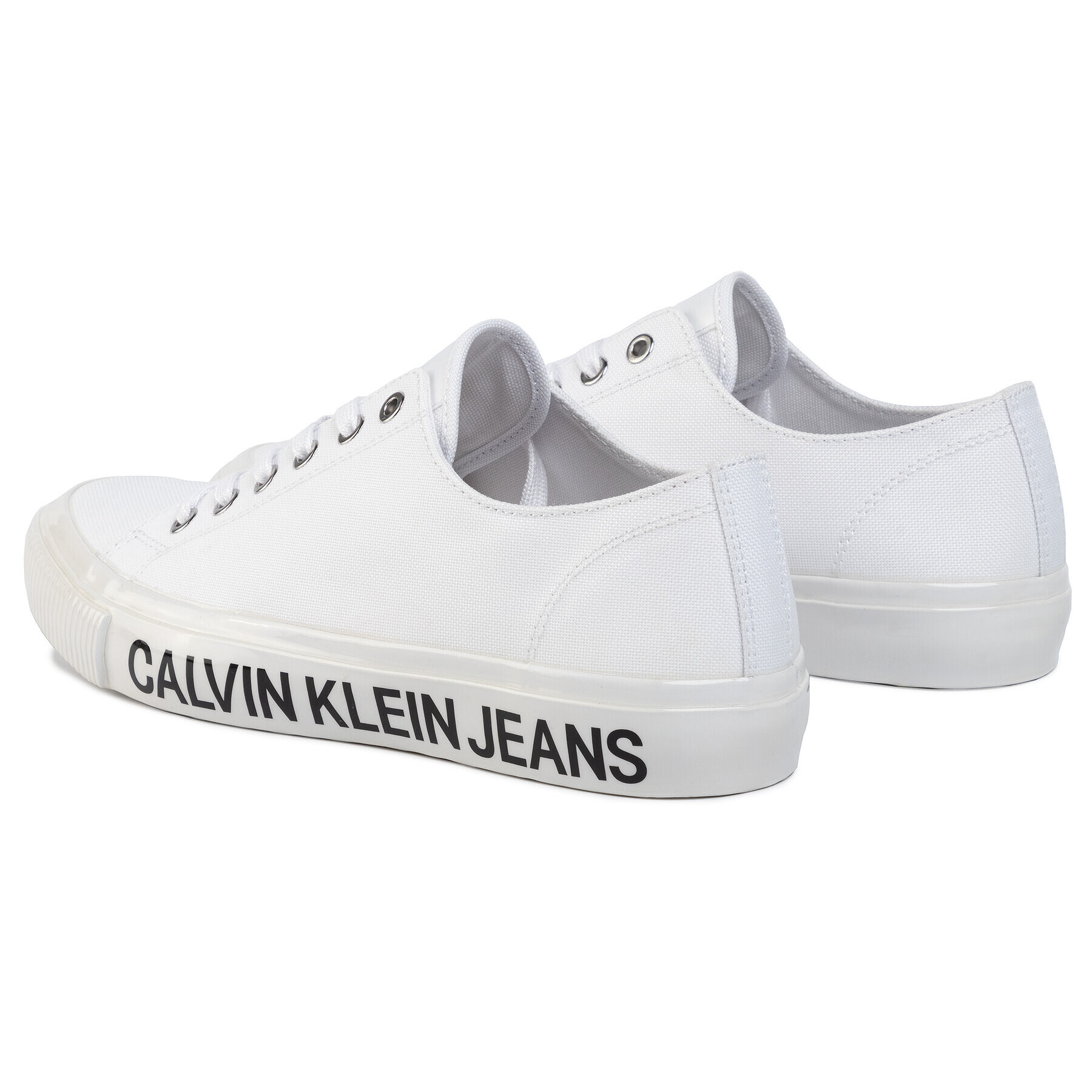 Calvin Klein Jeans Гуменки Deangelo B4S0112 Бял - Pepit.bg