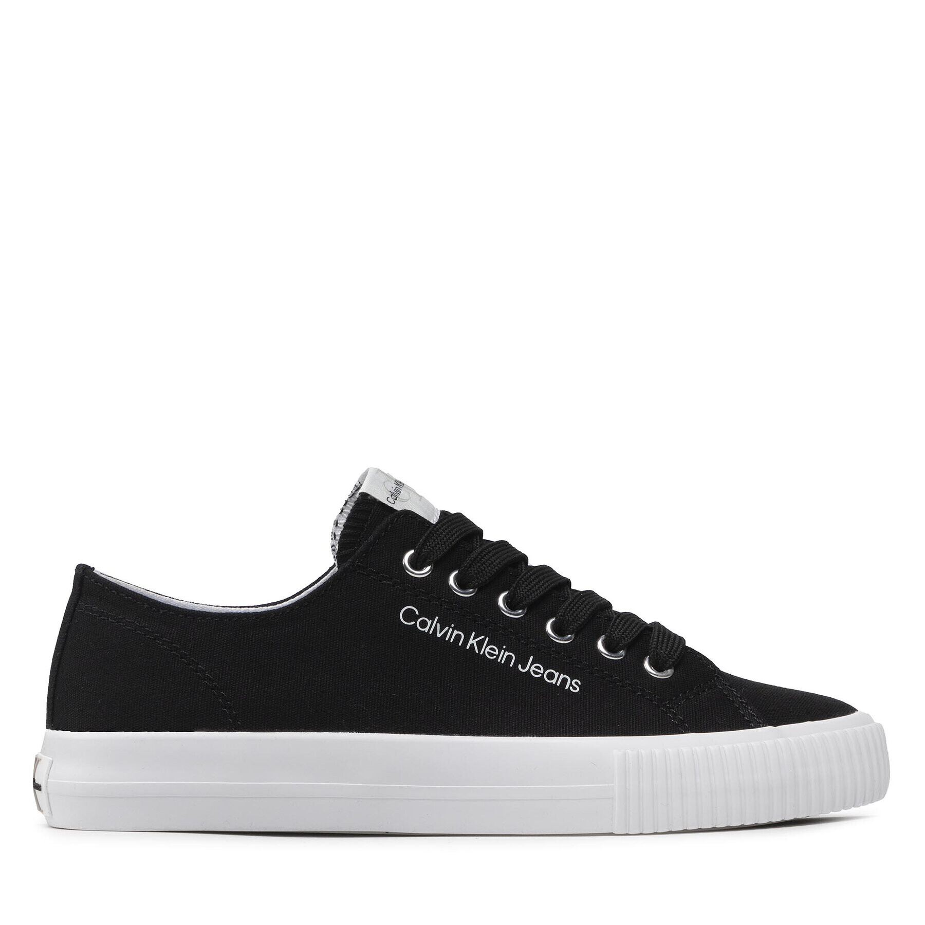 Calvin Klein Jeans Гуменки Higt Top Lace-Up Sneaker V3X9-80126-0890 S Черен - Pepit.bg