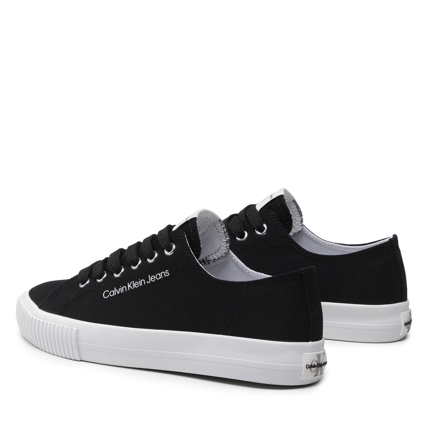 Calvin Klein Jeans Гуменки Higt Top Lace-Up Sneaker V3X9-80126-0890 S Черен - Pepit.bg