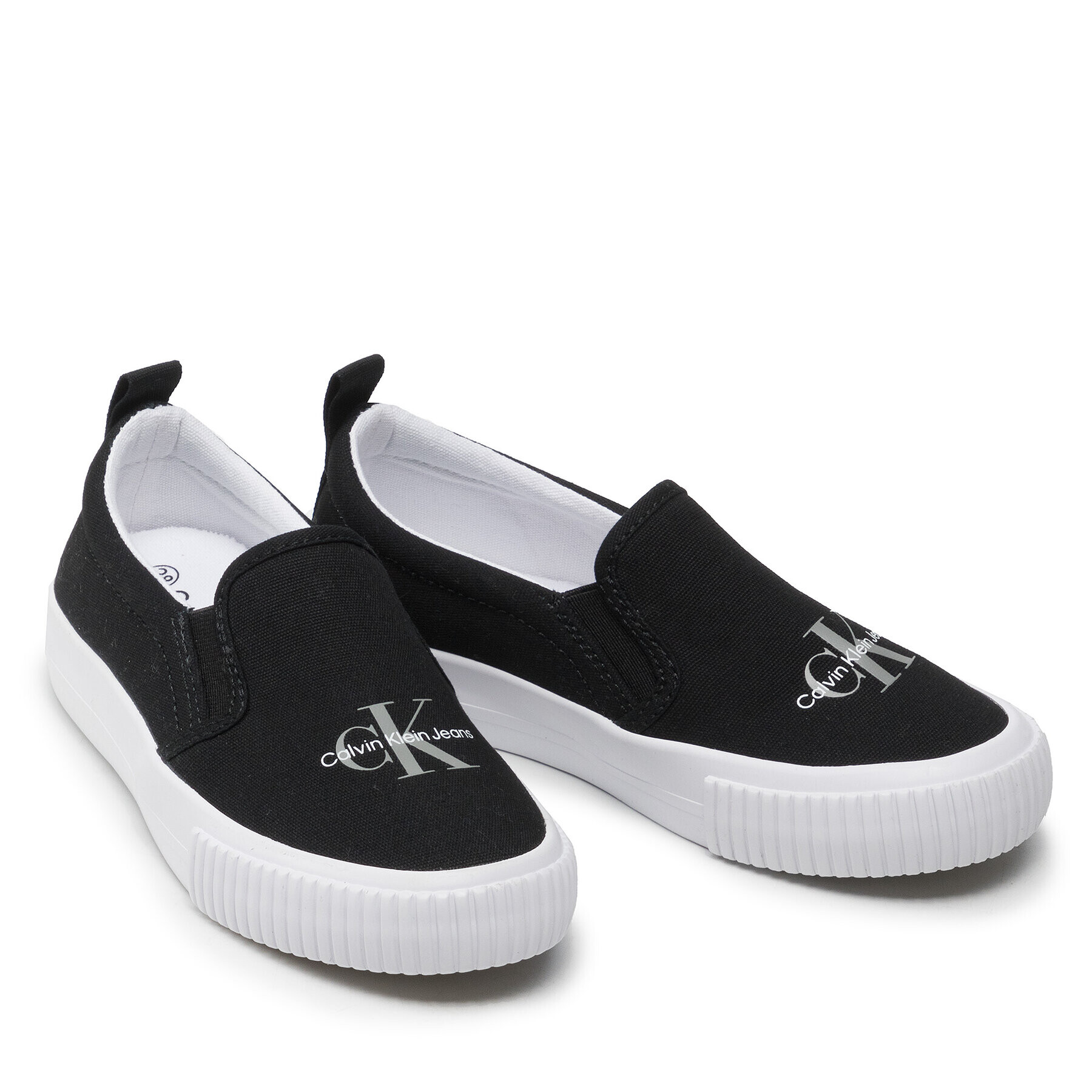 Calvin Klein Jeans Гуменки Low Cut Sneaker V3X9-80124-0890 M Черен - Pepit.bg