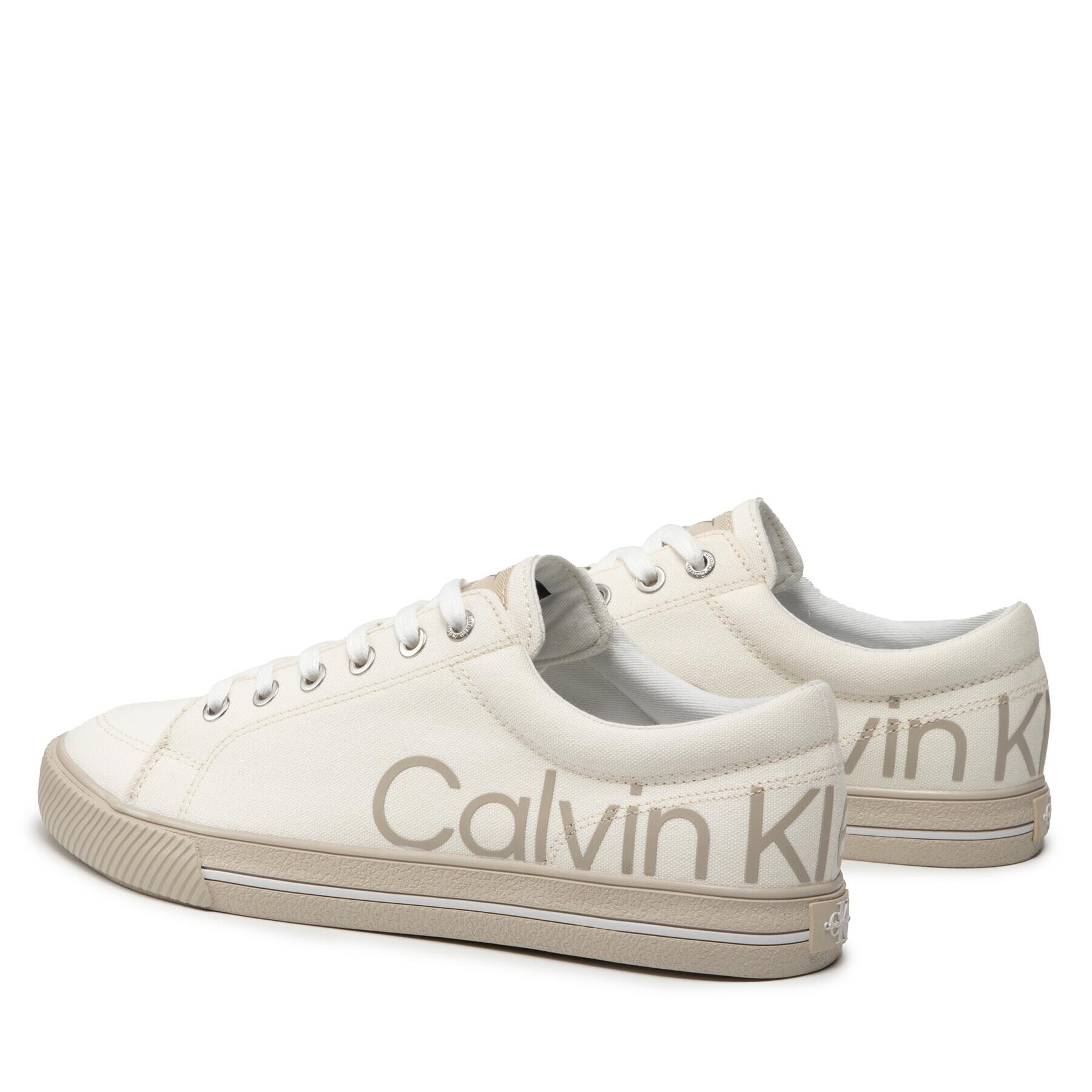 Calvin Klein Jeans Гуменки Retro Vulcanized-Low 1 YM0YM00307 Бежов - Pepit.bg