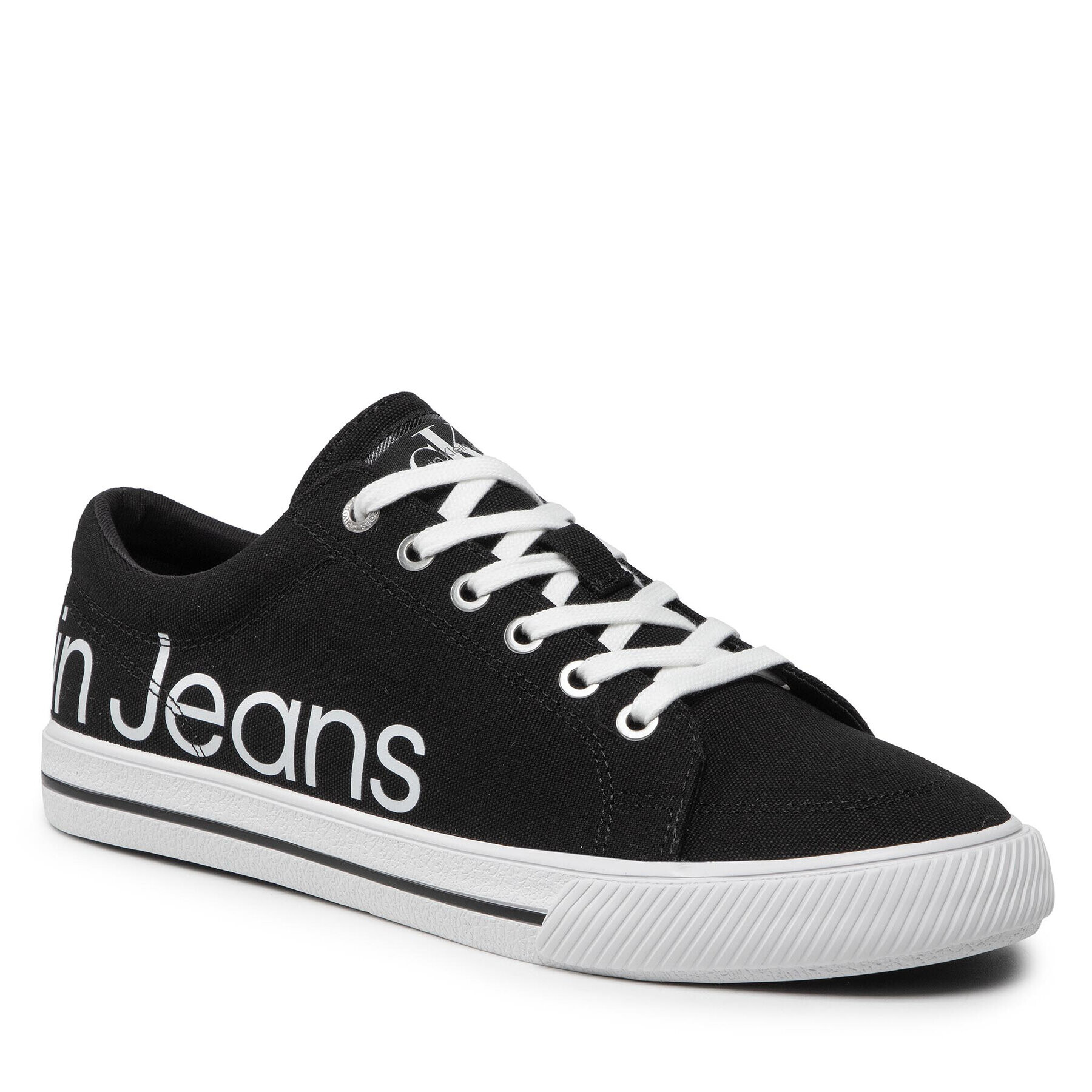 Calvin Klein Jeans Гуменки Retro Vulcanized-Low 1 YM0YM00307 Черен - Pepit.bg