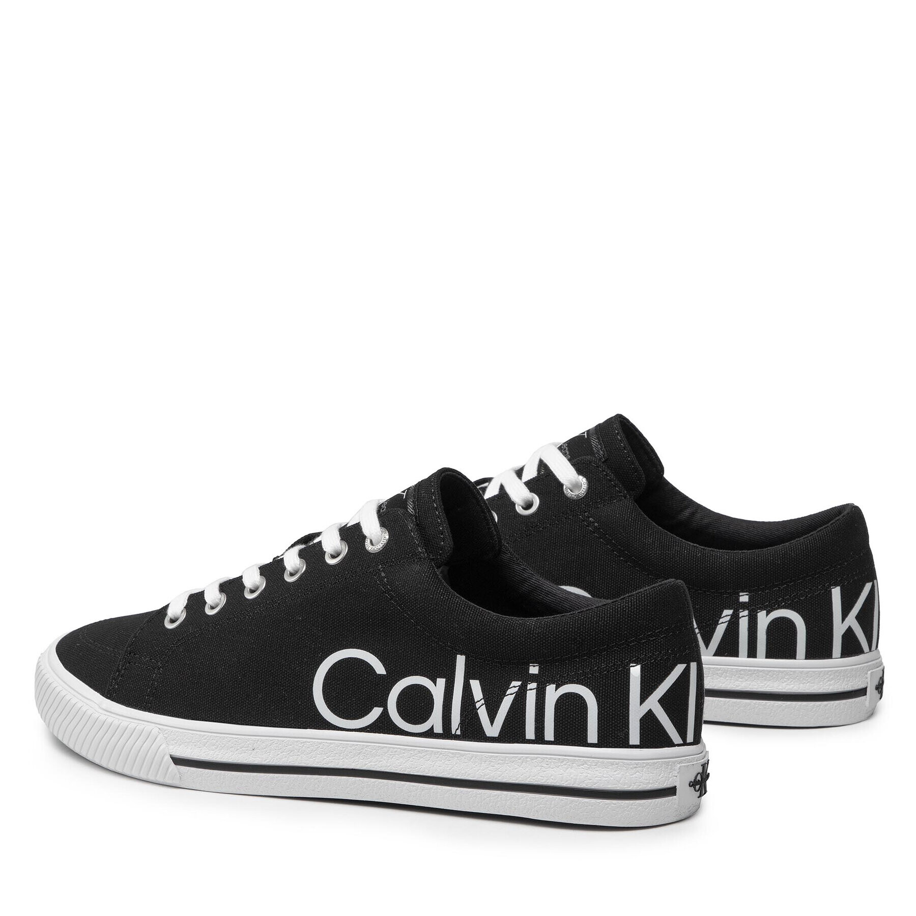 Calvin Klein Jeans Гуменки Retro Vulcanized-Low 1 YM0YM00307 Черен - Pepit.bg