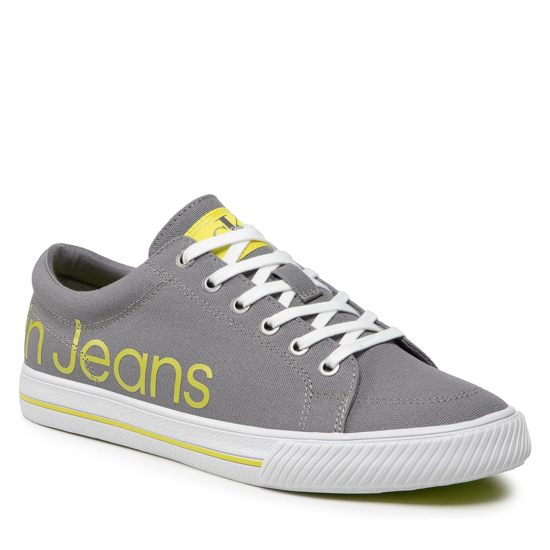 Calvin Klein Jeans Гуменки Retro Vulcanized-Low 1 YM0YM00307 Сив - Pepit.bg