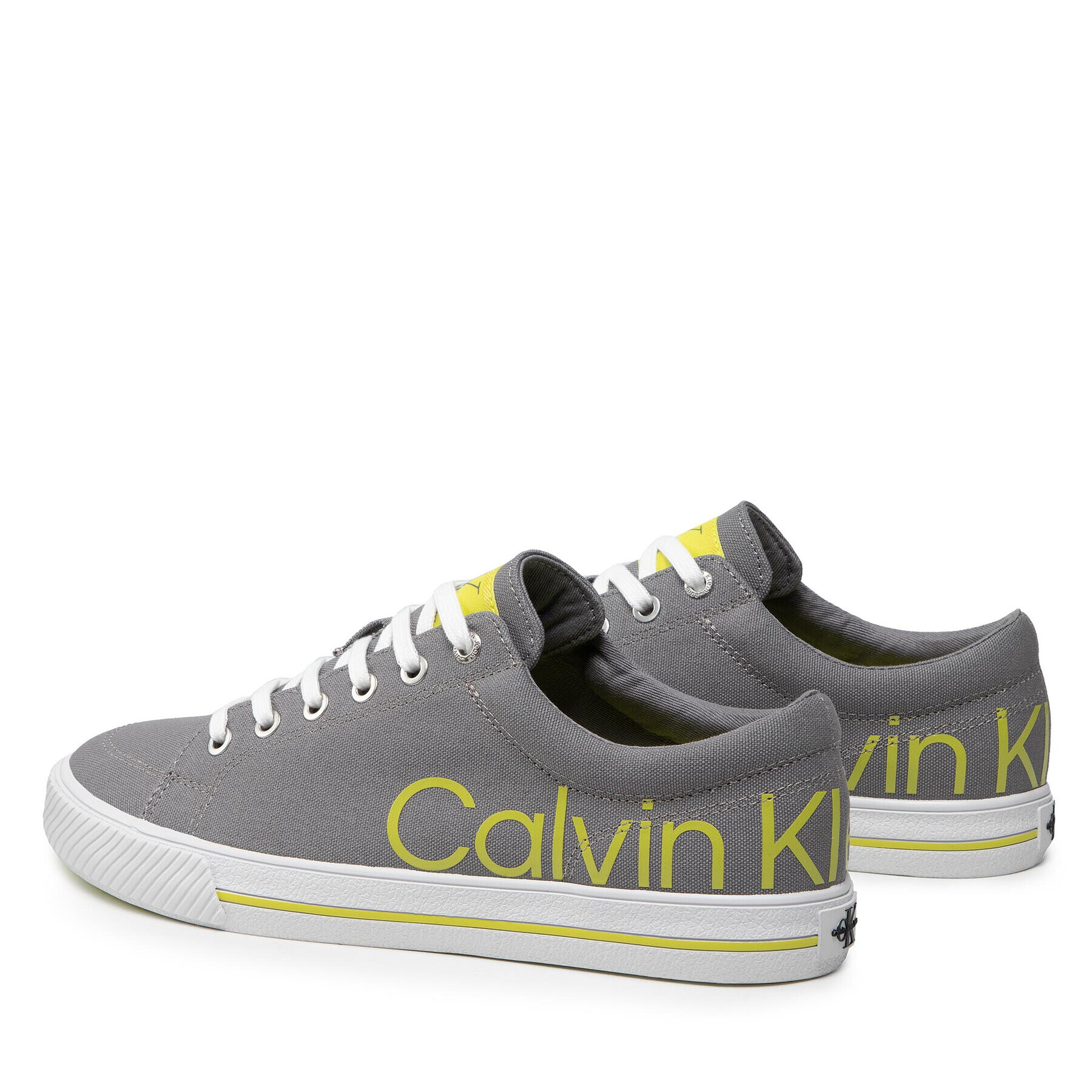 Calvin Klein Jeans Гуменки Retro Vulcanized-Low 1 YM0YM00307 Сив - Pepit.bg