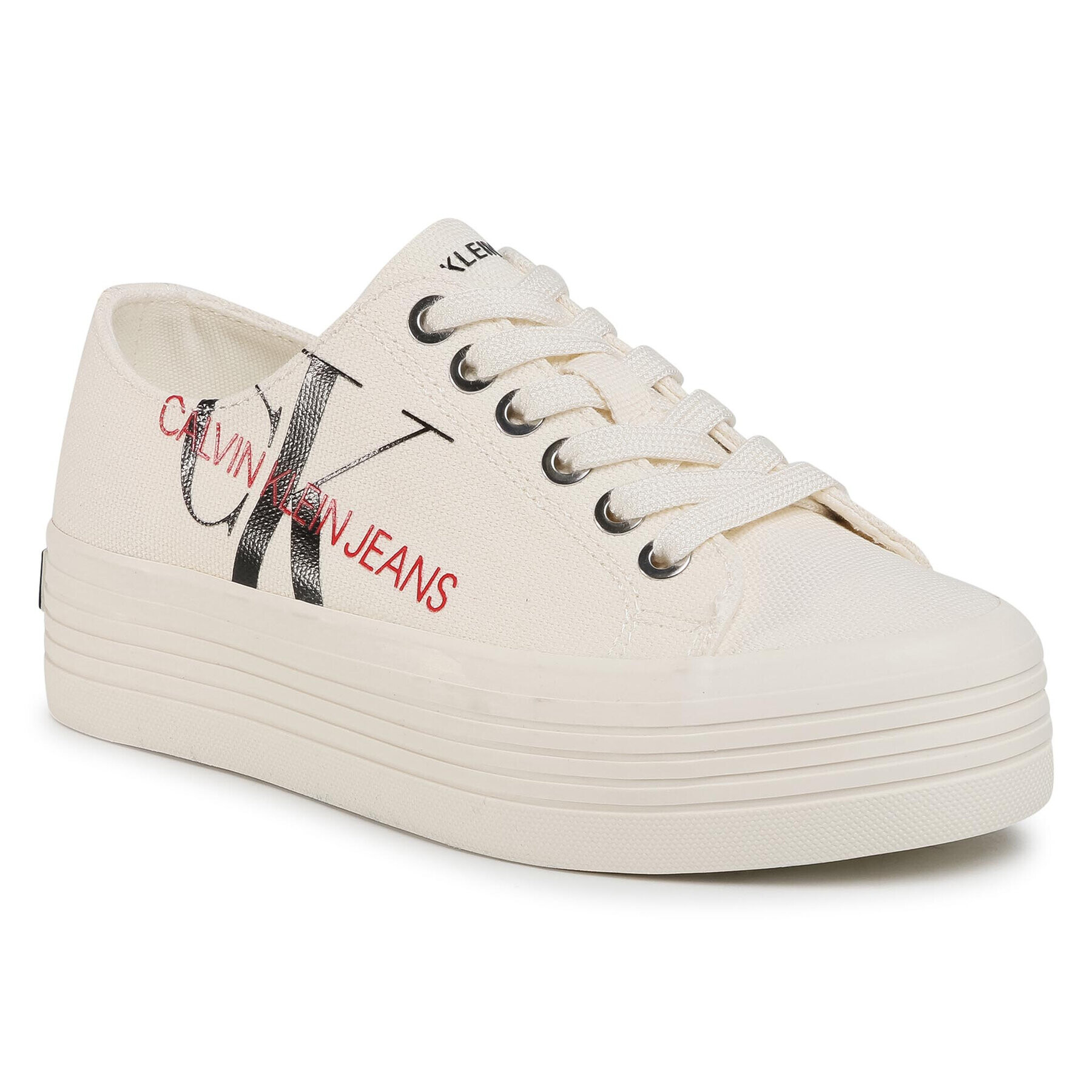 Calvin Klein Jeans Гуменки Zesley B4R1664 Бежов - Pepit.bg