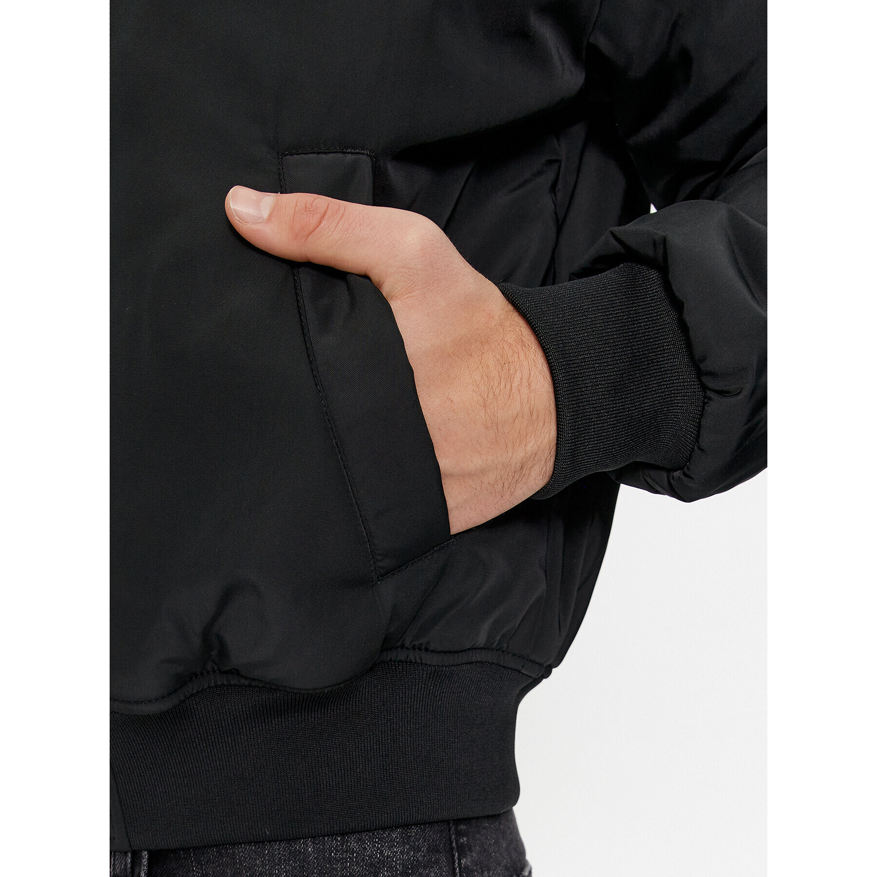 Calvin Klein Jeans Яке бомбър Bomber Jacket J30J324657 Черен Regular Fit - Pepit.bg
