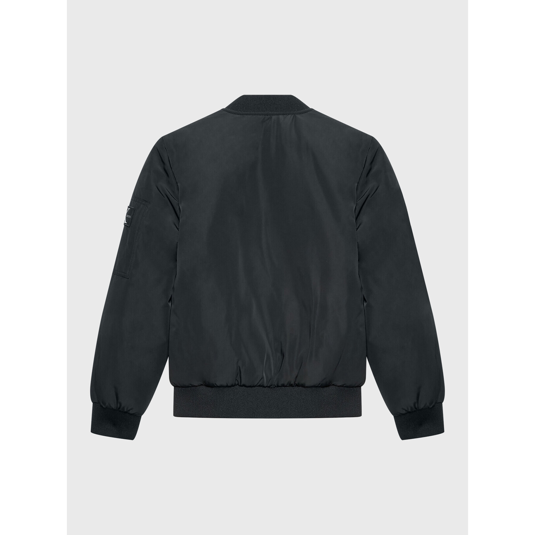 Calvin Klein Jeans Яке бомбър IB0IB01473 Черен Regular Fit - Pepit.bg