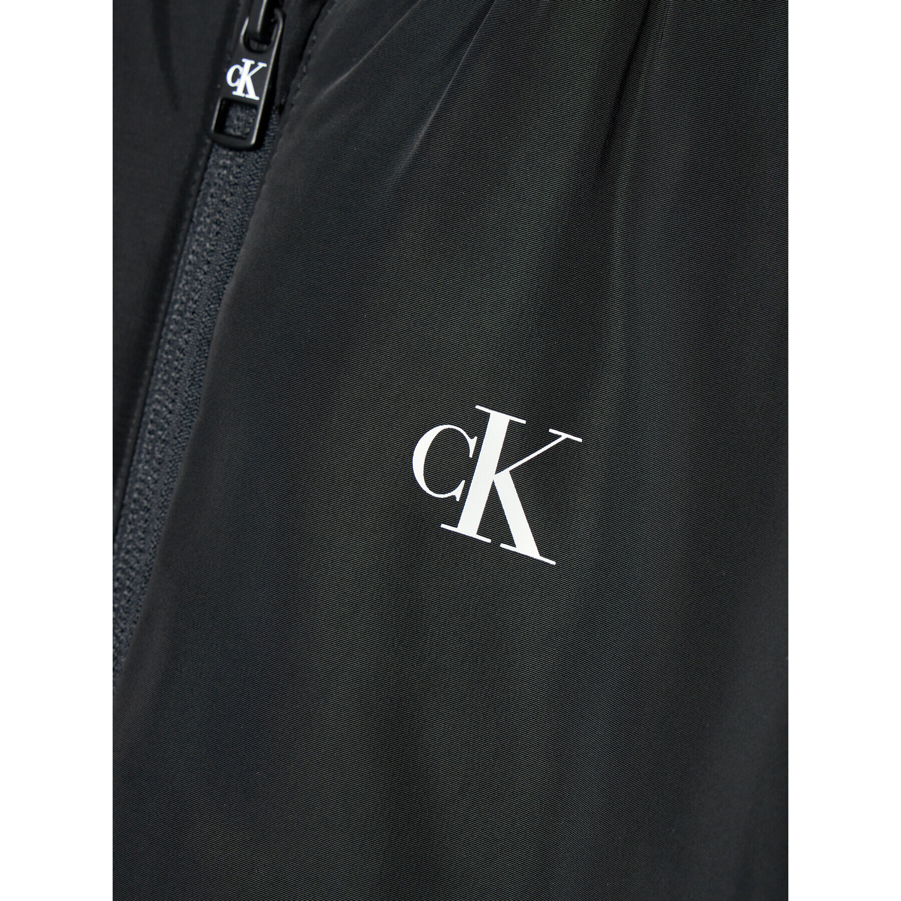 Calvin Klein Jeans Яке бомбър IB0IB01473 Черен Regular Fit - Pepit.bg