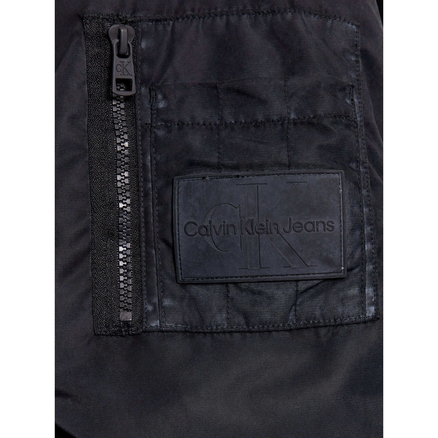Calvin Klein Jeans Яке бомбър J30J323474 Черен Oversize - Pepit.bg