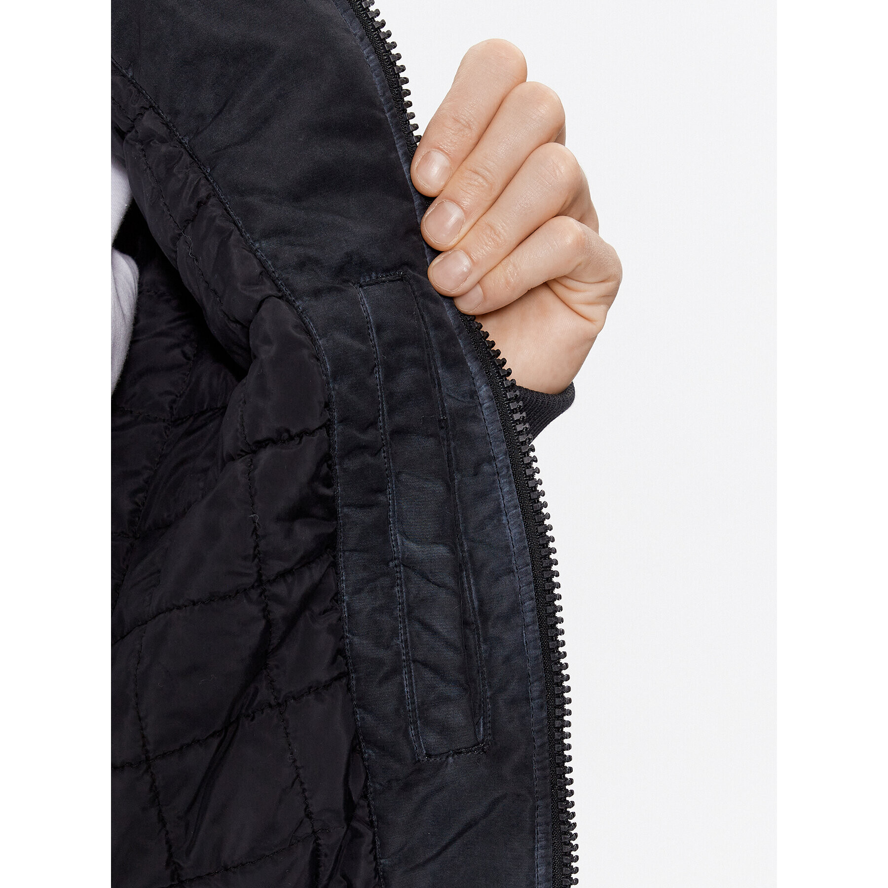 Calvin Klein Jeans Яке бомбър J30J323474 Черен Oversize - Pepit.bg