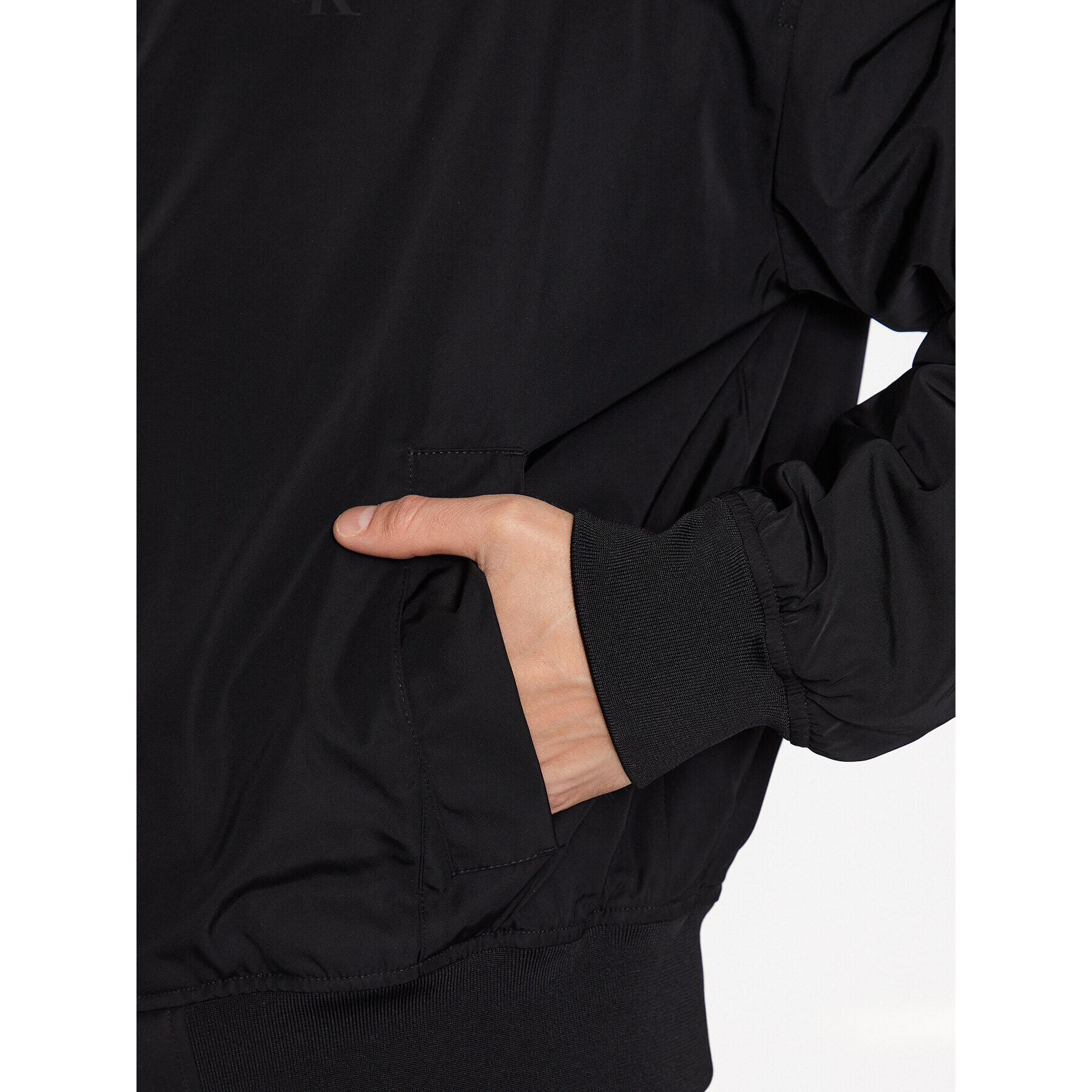 Calvin Klein Jeans Яке бомбър J30J323842 Черен Regular Fit - Pepit.bg
