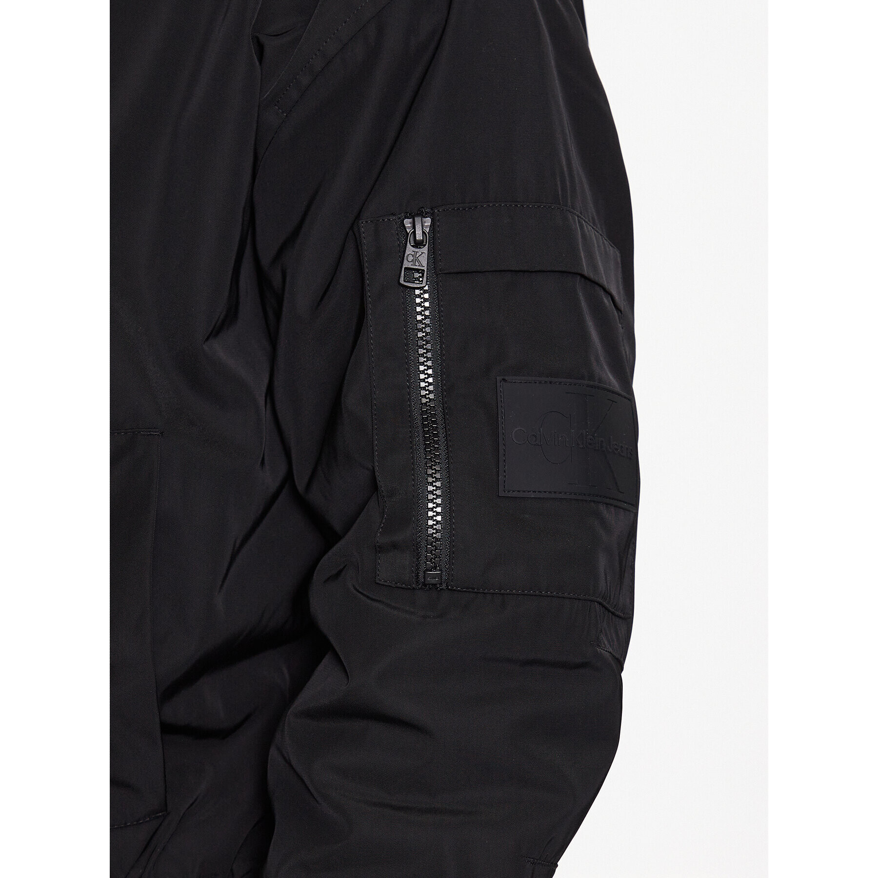 Calvin Klein Jeans Яке бомбър J30J323842 Черен Regular Fit - Pepit.bg