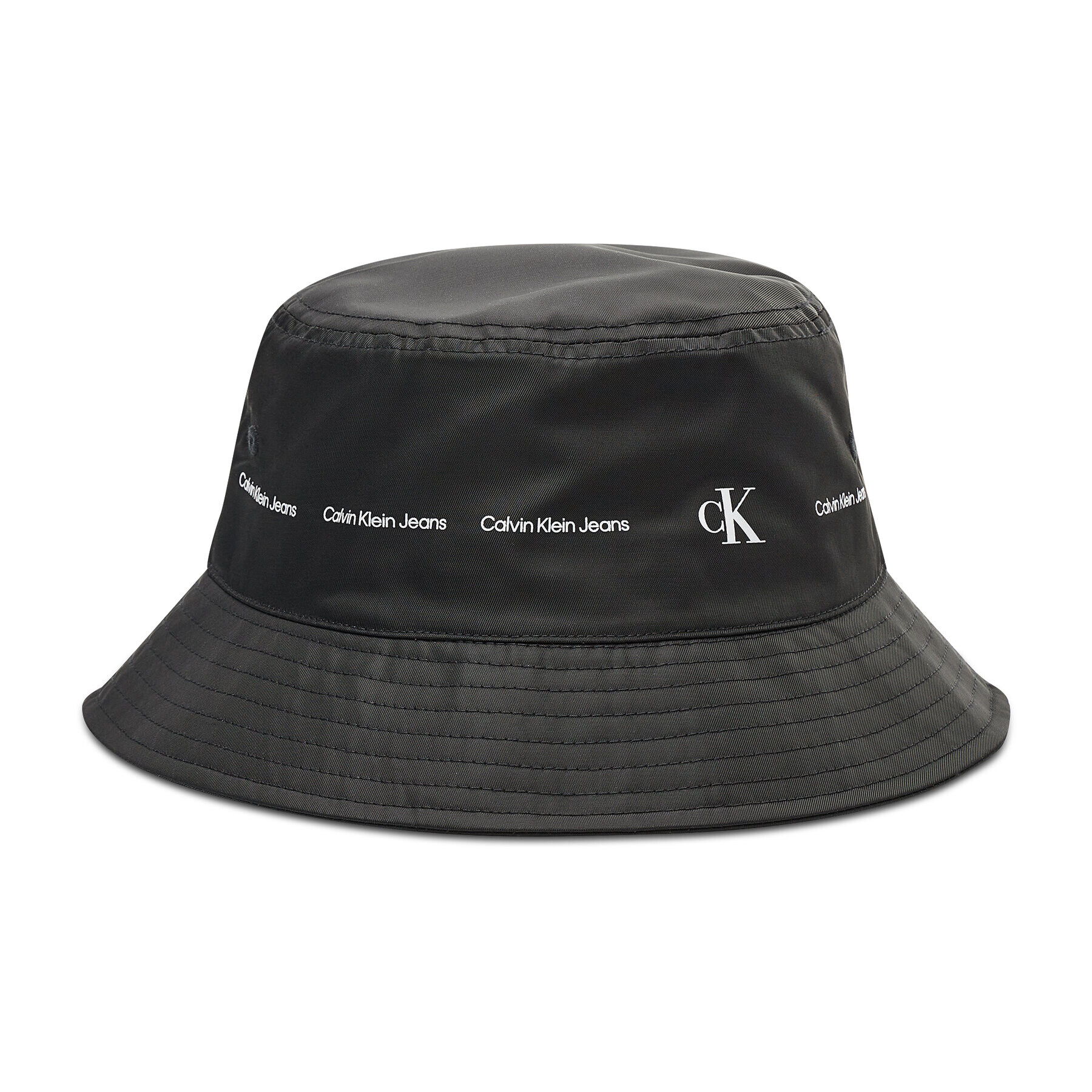 Calvin Klein Jeans Капела Stripe Logo Bucket K50K508972 Черен - Pepit.bg