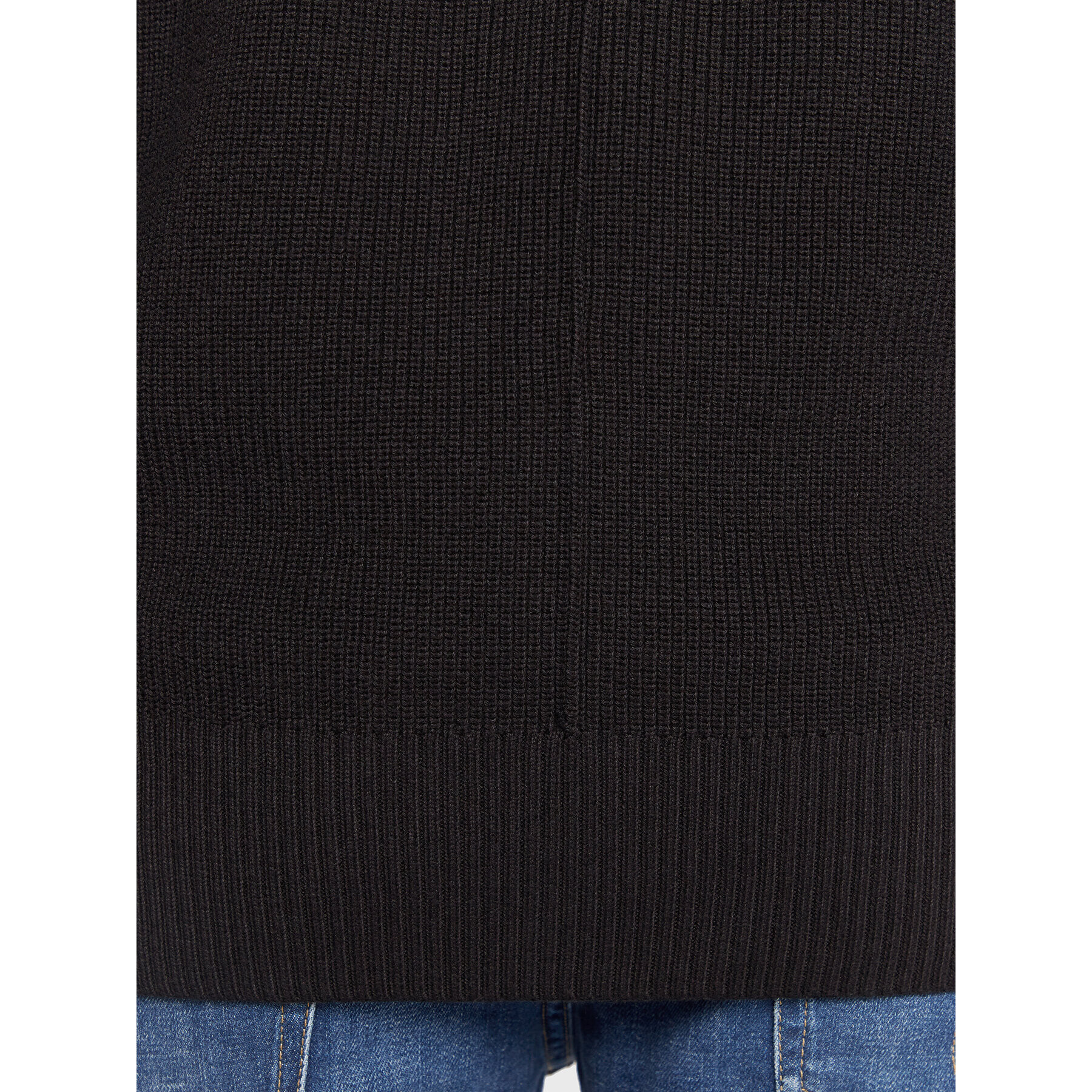 Calvin Klein Jeans Кардиган J30J321695 Черен Regular Fit - Pepit.bg