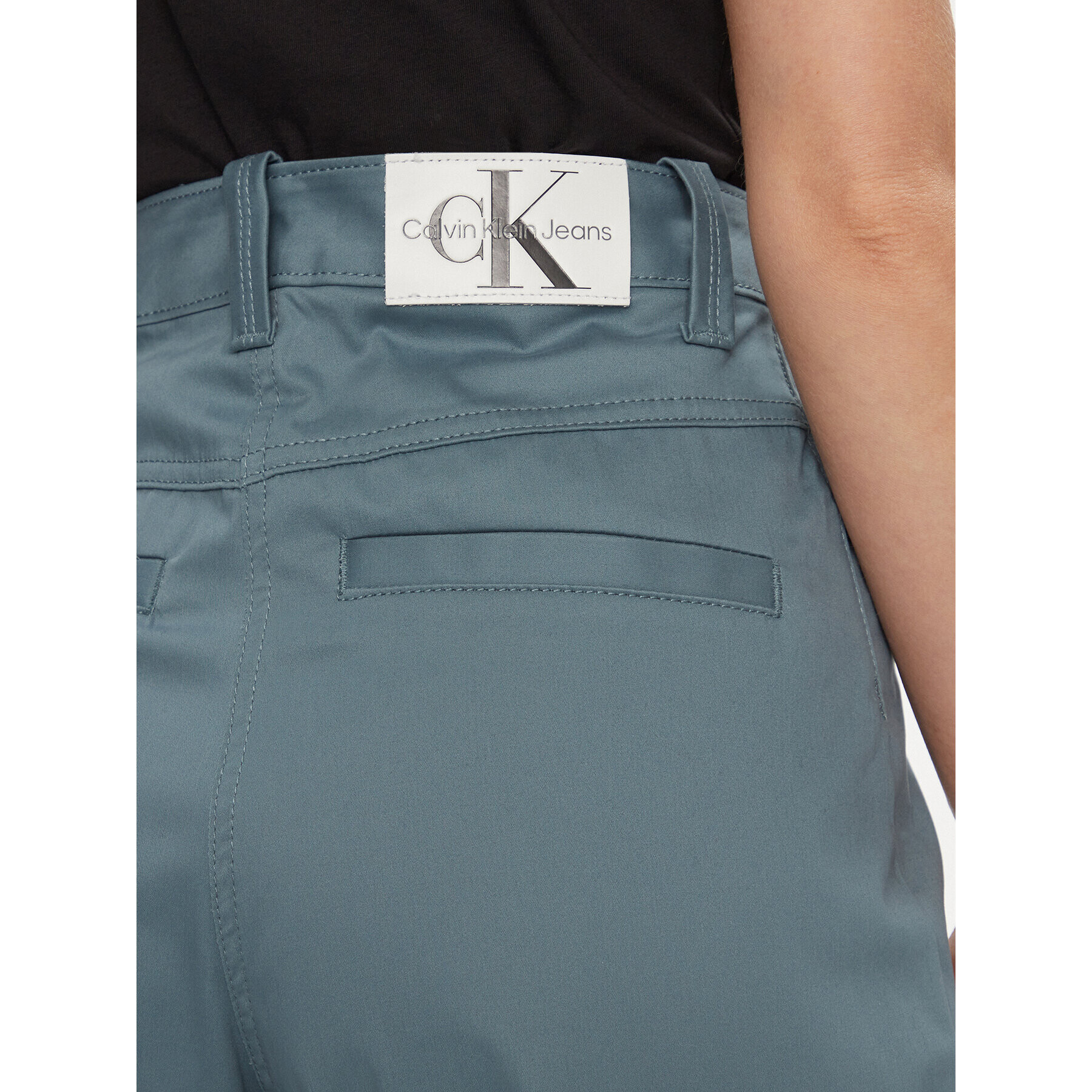 Calvin Klein Jeans Карго панталони Cargo Pant J20J222607 Син Regular Fit - Pepit.bg