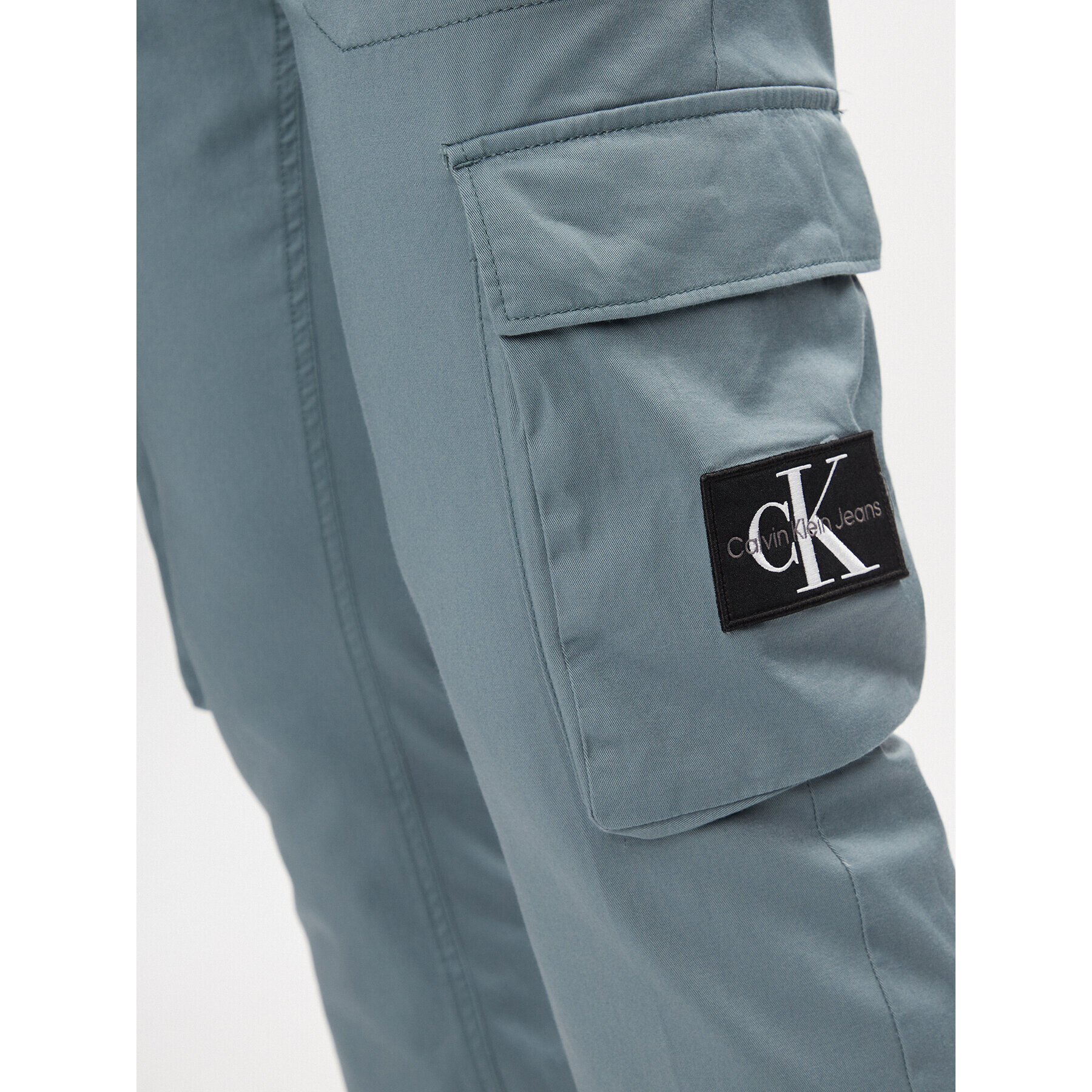 Calvin Klein Jeans Карго панталони Skinny Washed Cargo Pant J30J324696 Тъмносин Skinny Fit - Pepit.bg