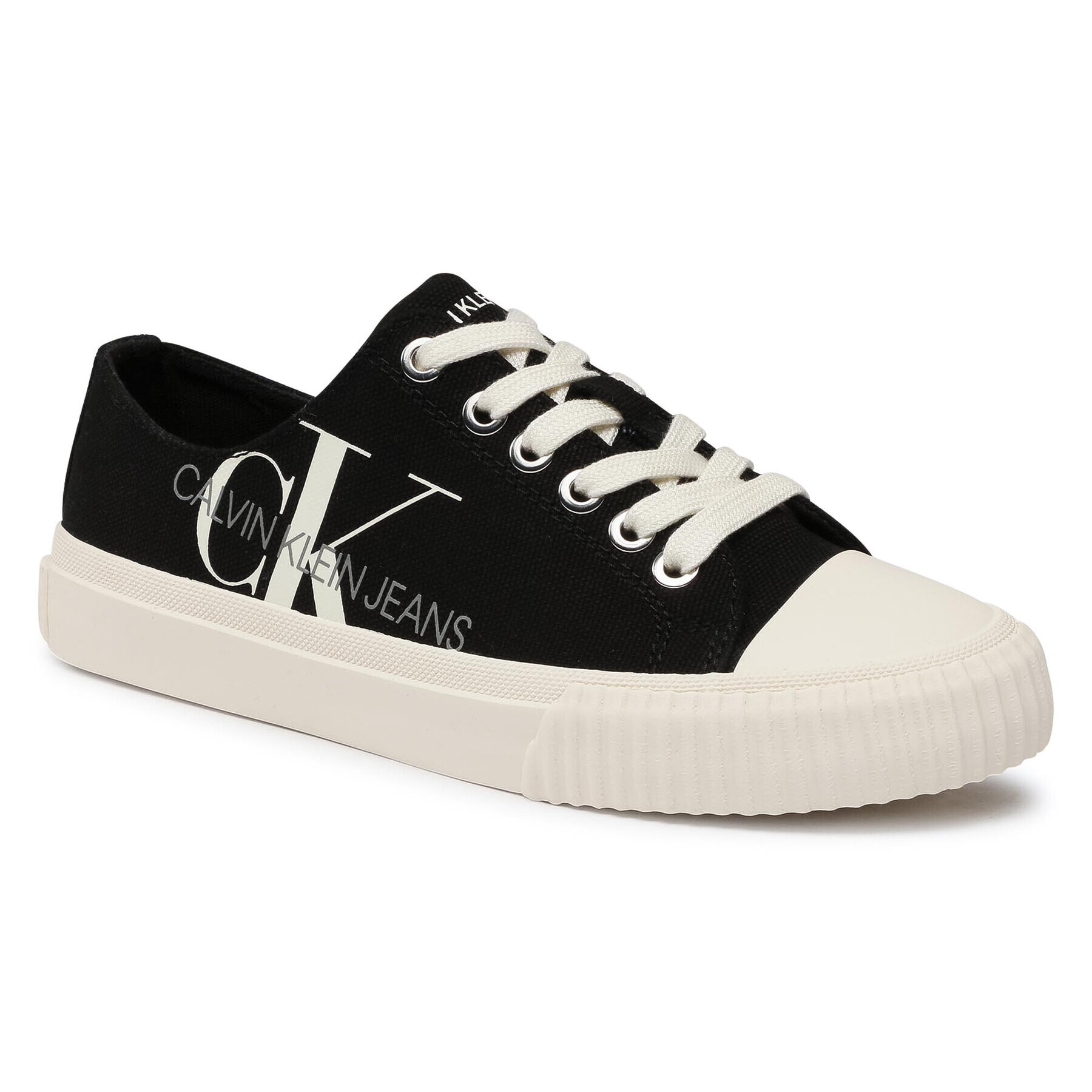 Calvin Klein Jeans Кецове Iraya B4R1635 Черен - Pepit.bg