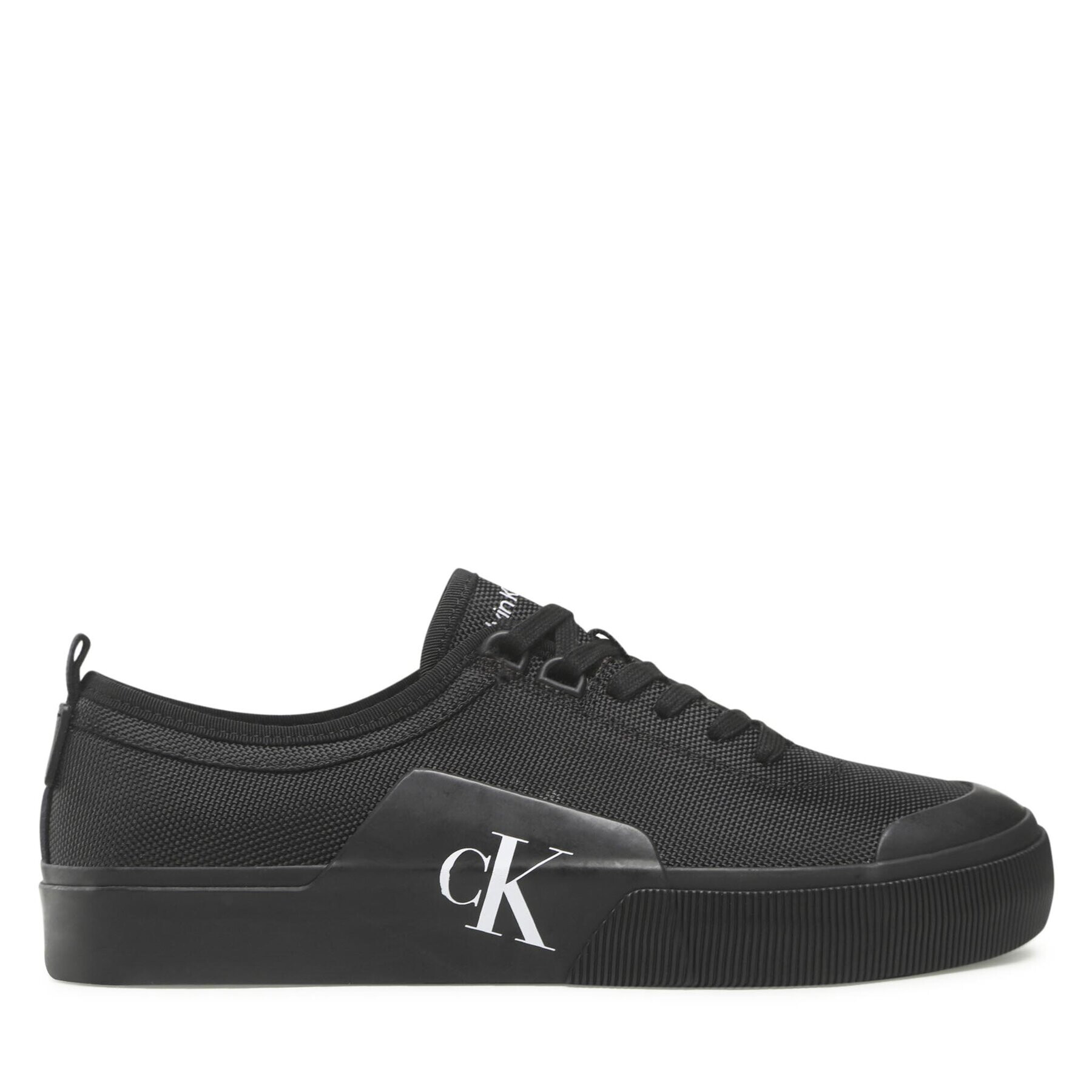 Calvin Klein Jeans Кецове Skater Vulc Laceup Low Ny YM0YM00459 Черен - Pepit.bg