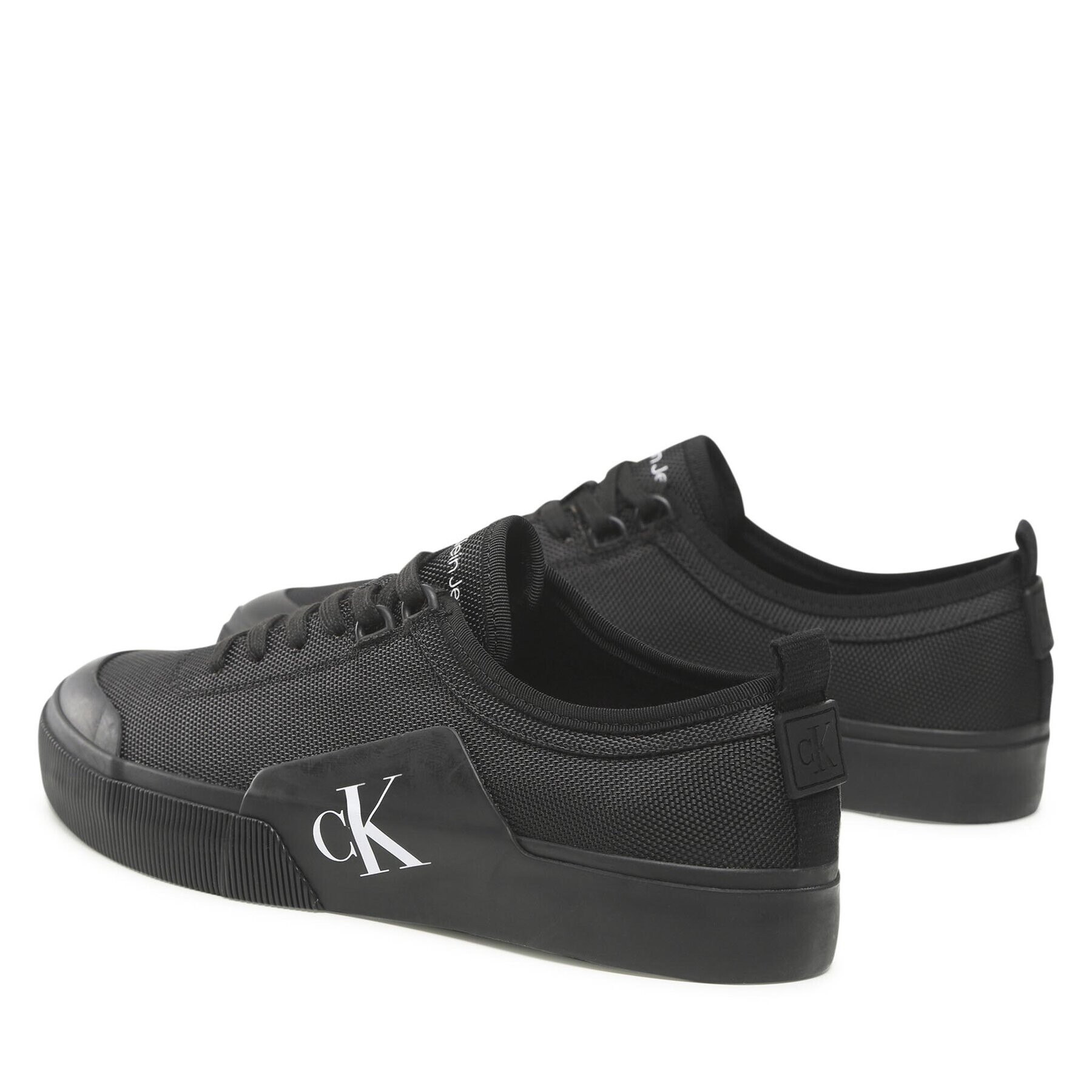 Calvin Klein Jeans Кецове Skater Vulc Laceup Low Ny YM0YM00459 Черен - Pepit.bg