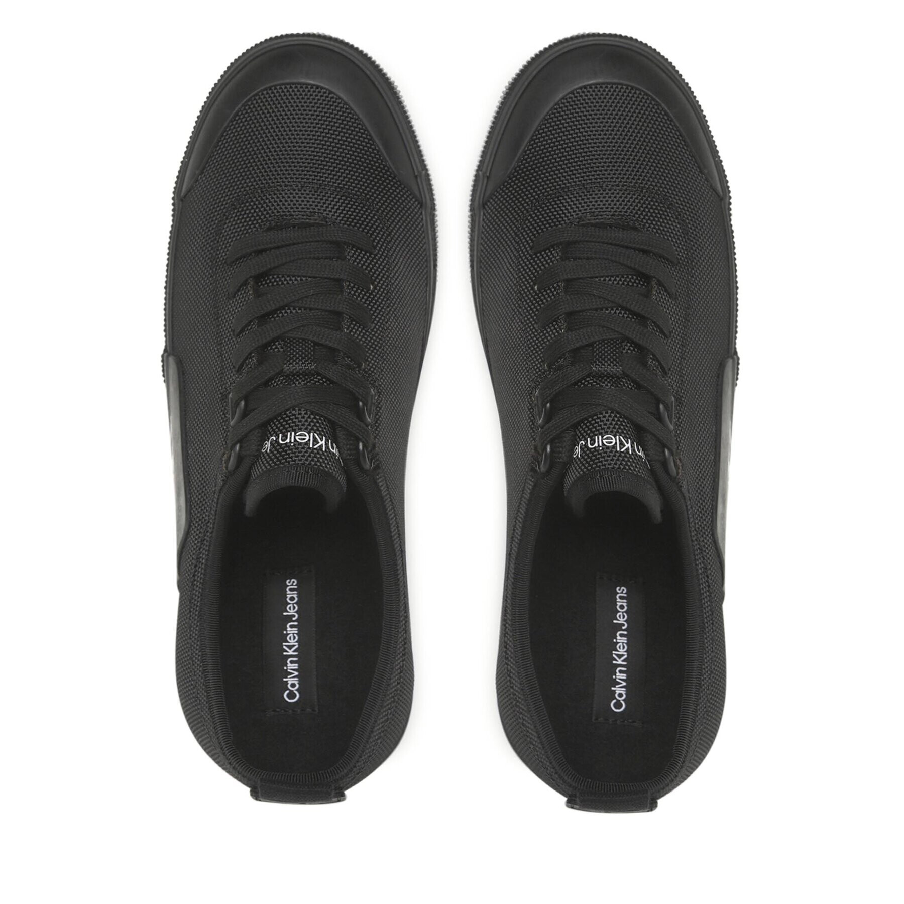 Calvin Klein Jeans Кецове Skater Vulc Laceup Low Ny YM0YM00459 Черен - Pepit.bg