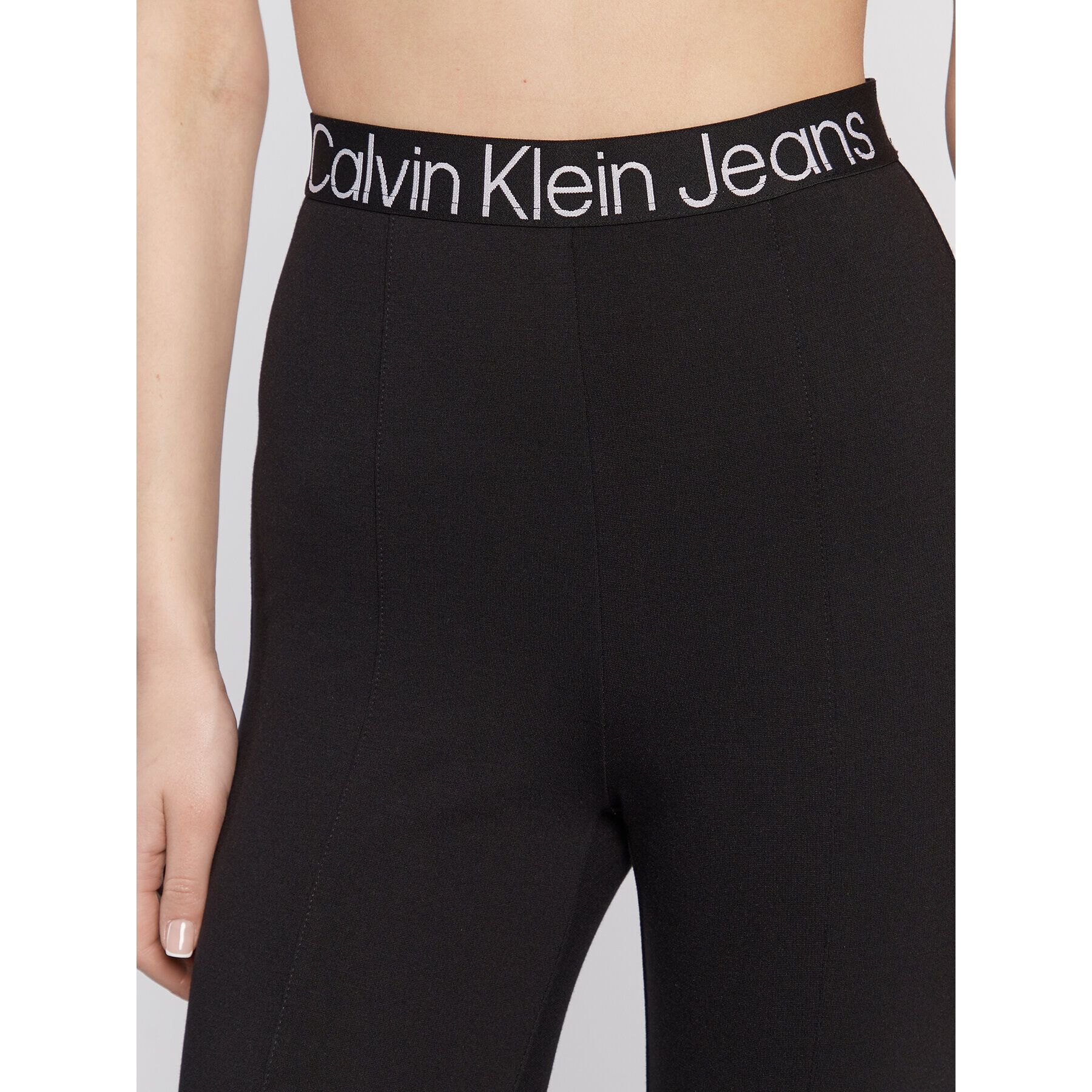 Calvin Klein Jeans Клин J20J220269 Черен Slim Fit - Pepit.bg