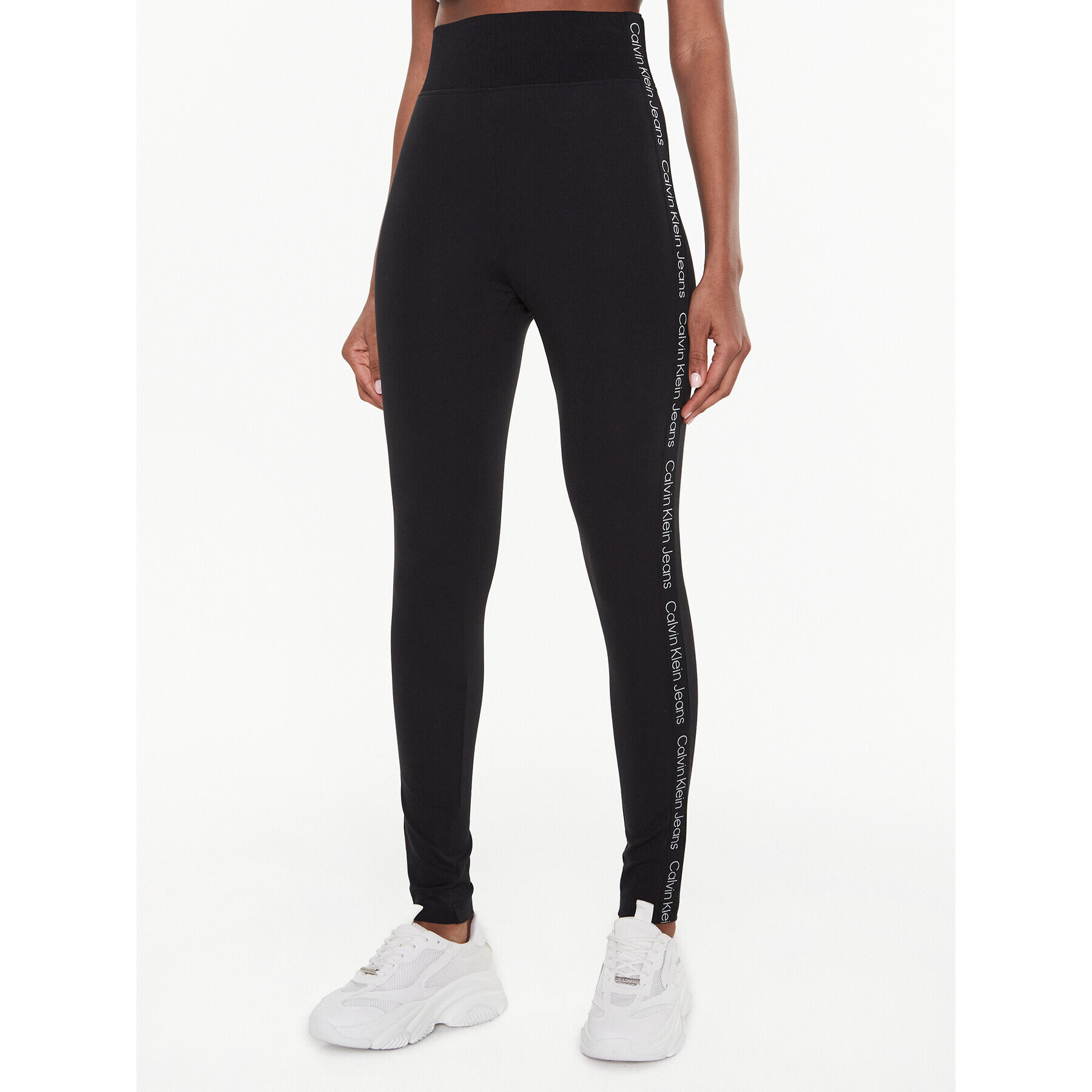 Calvin Klein Jeans Клин J20J220673 Черен Slim Fit - Pepit.bg