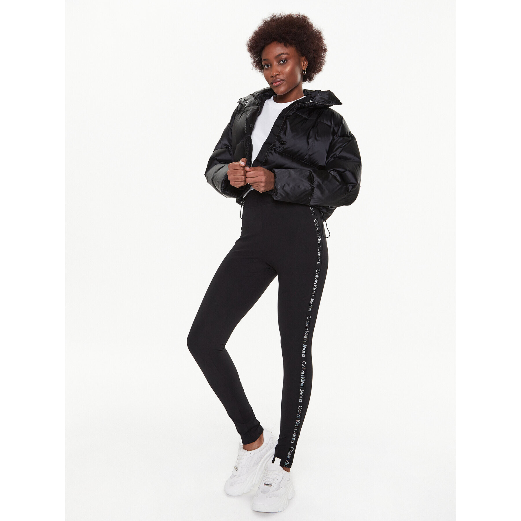 Calvin Klein Jeans Клин J20J220673 Черен Slim Fit - Pepit.bg