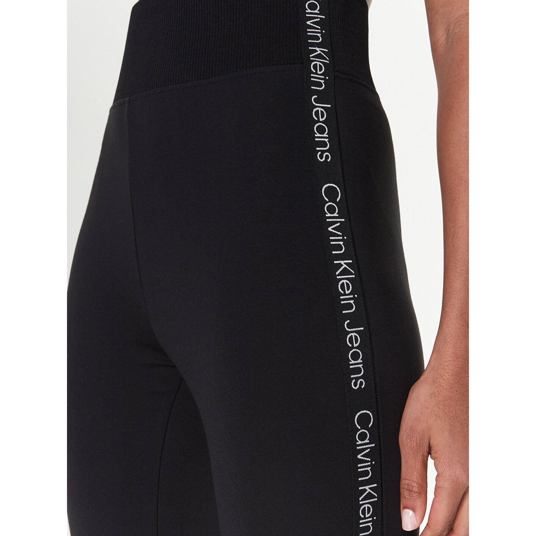 Calvin Klein Jeans Клин J20J220673 Черен Slim Fit - Pepit.bg