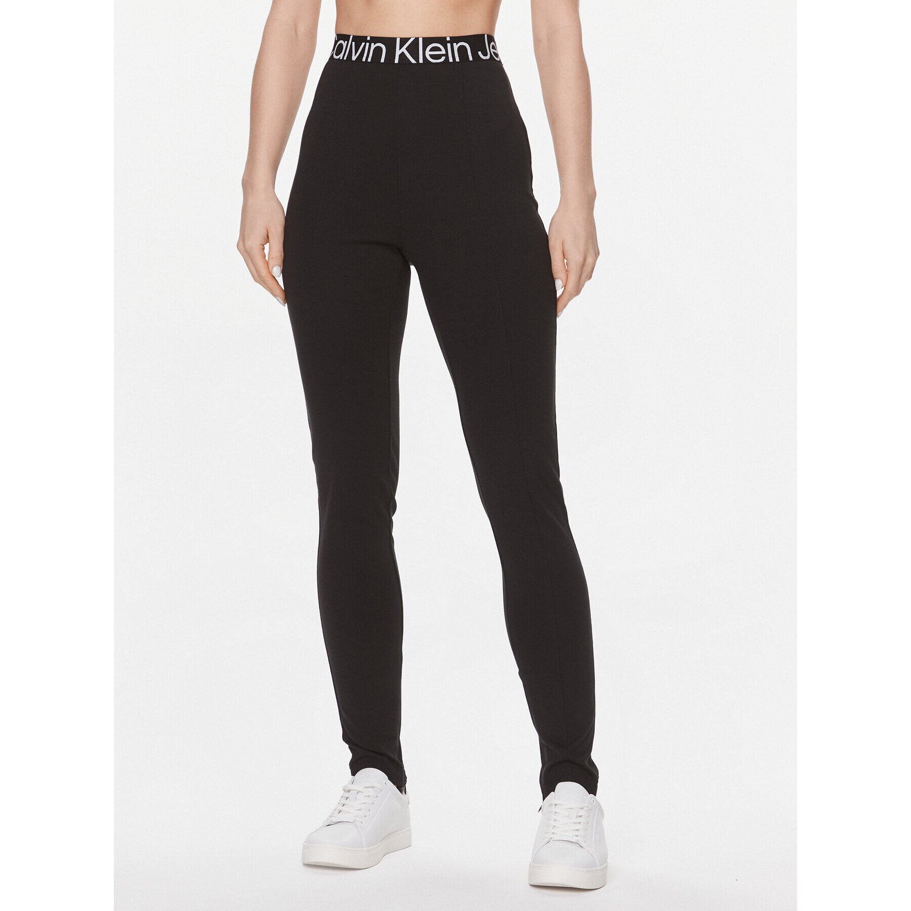 Calvin Klein Jeans Клин J20J222601 Черен Slim Fit - Pepit.bg