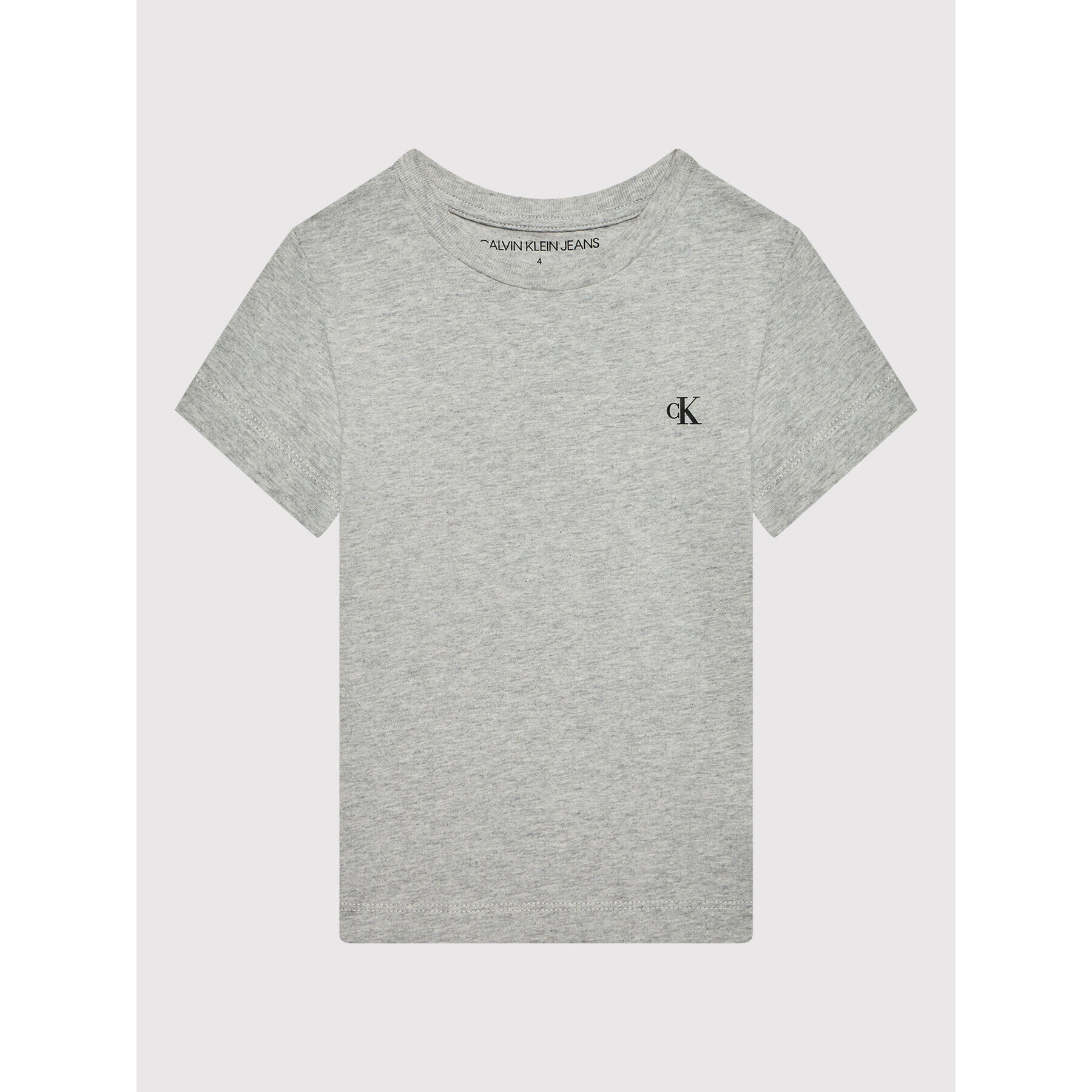 Calvin Klein Jeans Комплект 2 тишъртки Monogram IB0IB01093 Сив Regular Fit - Pepit.bg