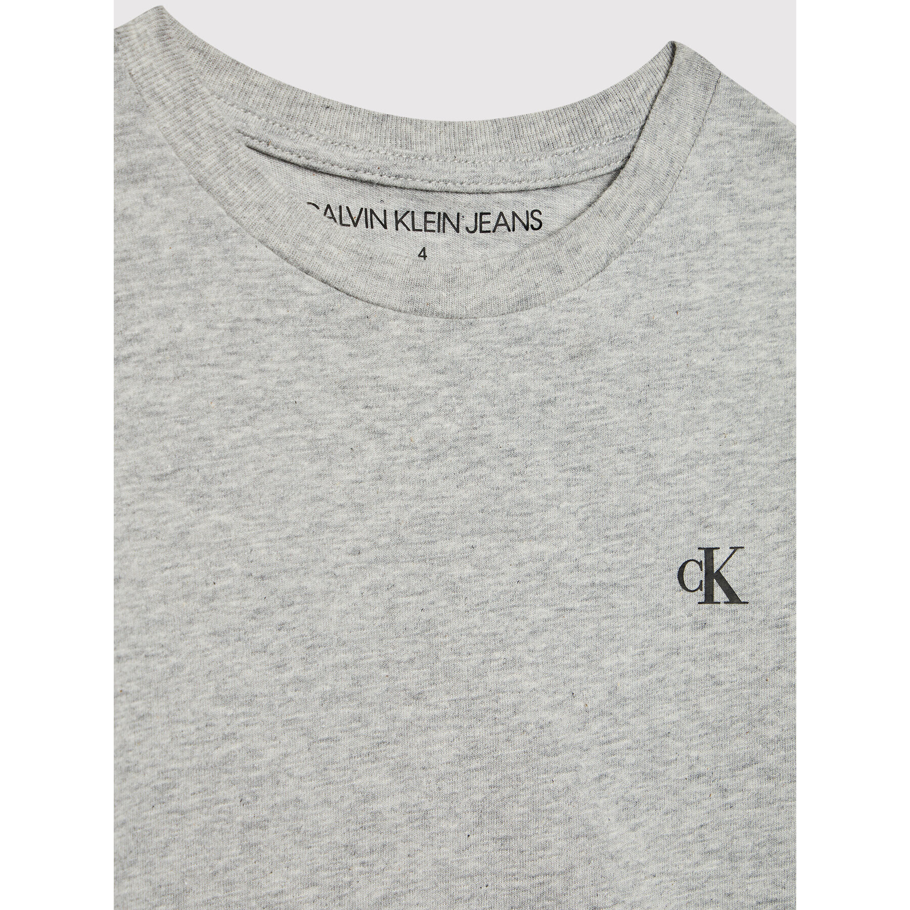 Calvin Klein Jeans Комплект 2 тишъртки Monogram IB0IB01093 Сив Regular Fit - Pepit.bg
