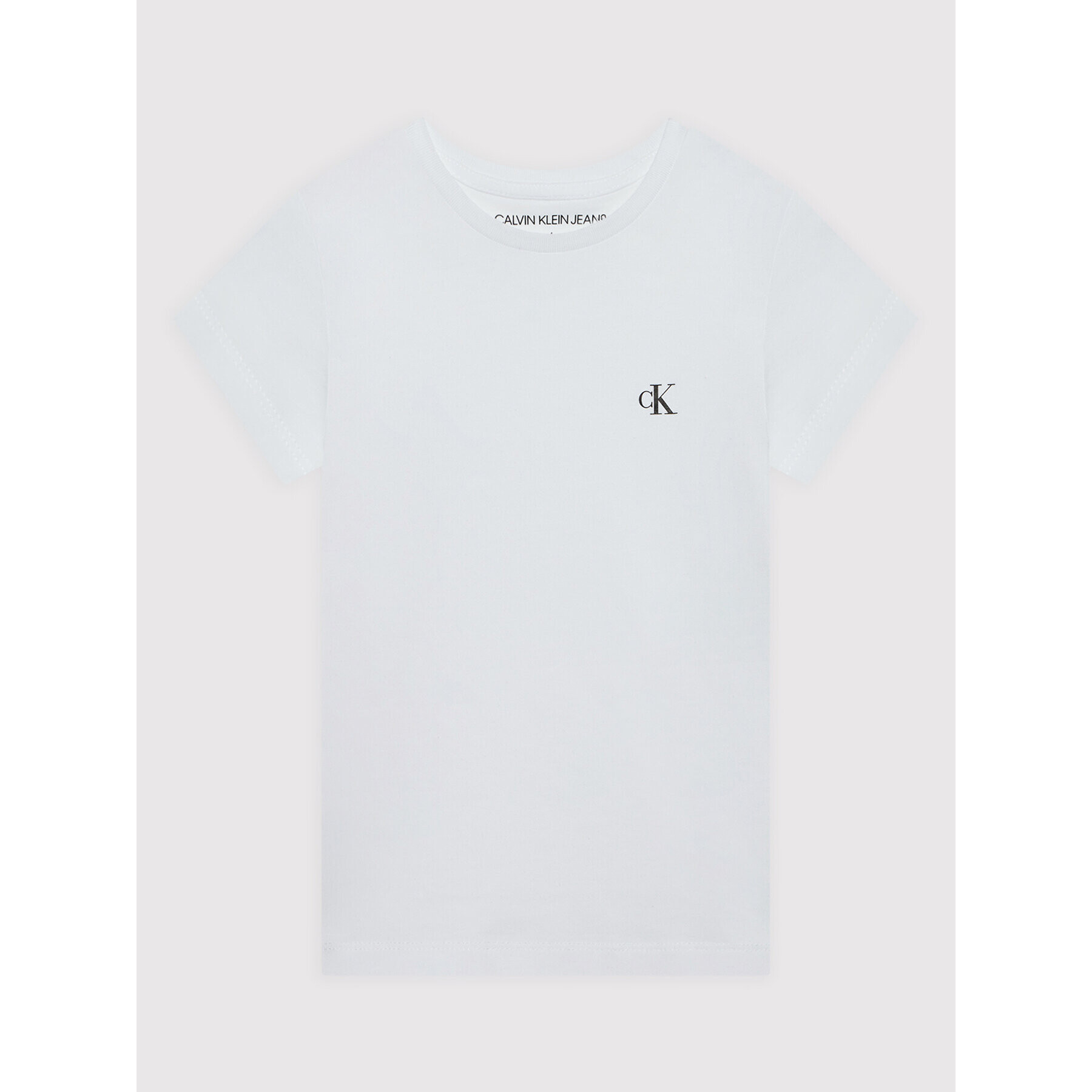 Calvin Klein Jeans Комплект 2 тишъртки Monogram IG0IG01258 Бял Slim Fit - Pepit.bg