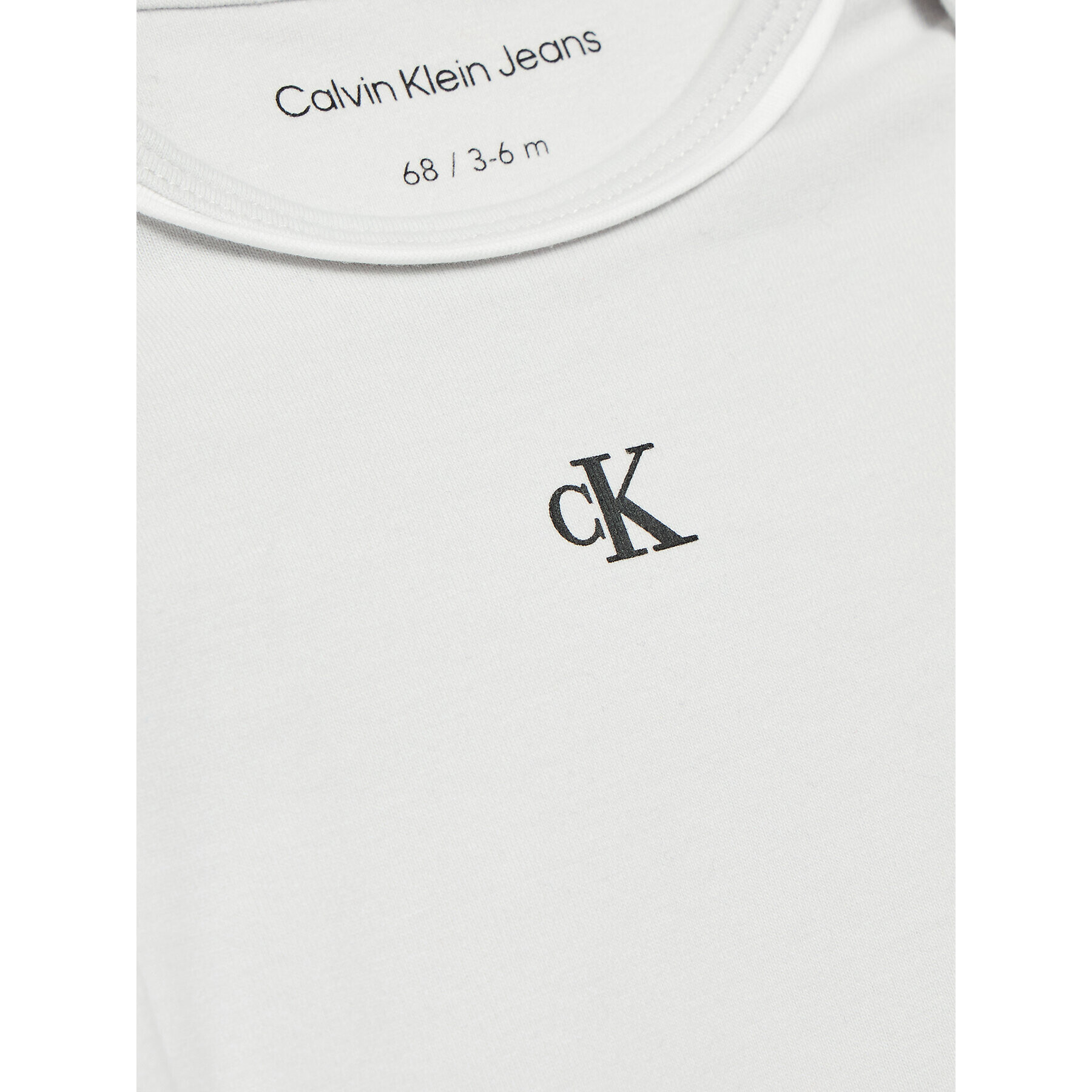 Calvin Klein Jeans Комплект от 2 броя детски бодита IN0IN00079 Сив Regular Fit - Pepit.bg