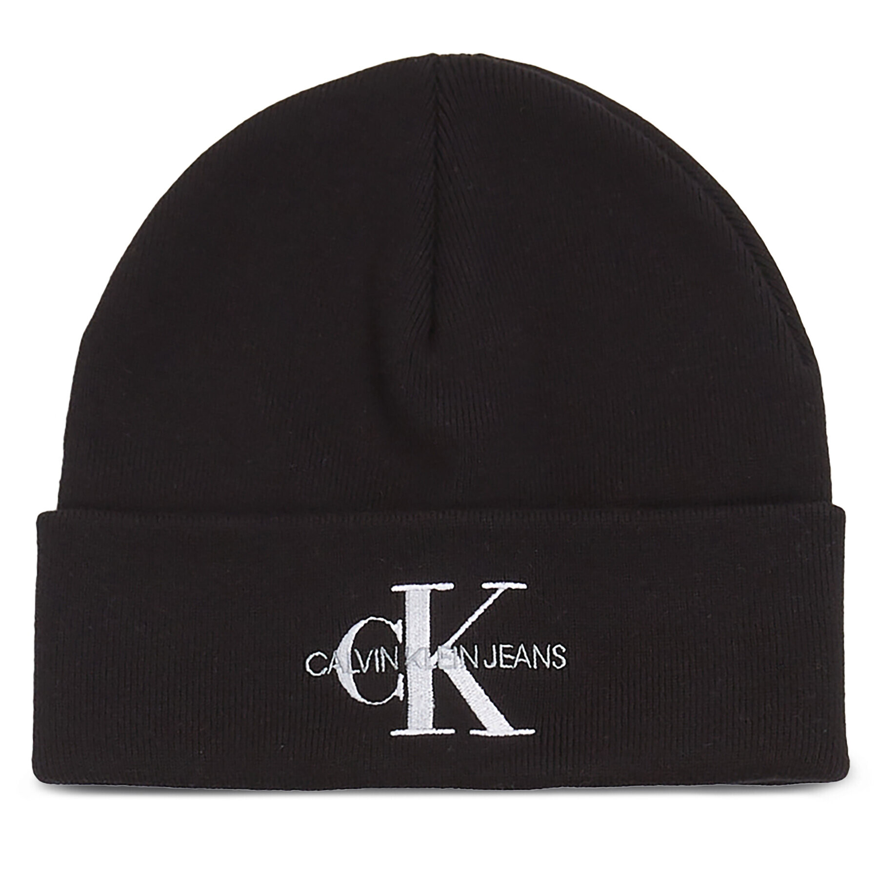 Calvin Klein Jeans Комплект шал и шапка Gifting Logo Beanie/Scarf K60K611418 Черен - Pepit.bg