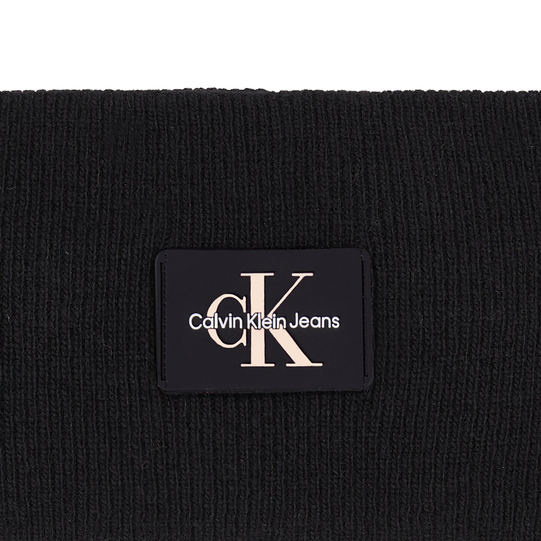 Calvin Klein Jeans Лента за глава Monologo Rubber Headband K60K611258 Черен - Pepit.bg