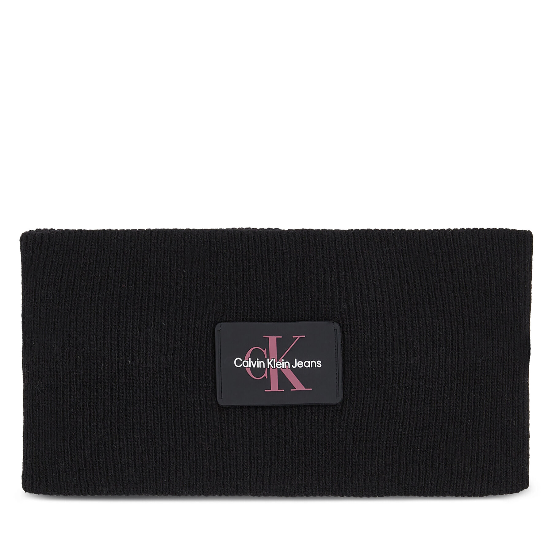 Calvin Klein Jeans Лента за глава Monologo Rubber Headband K60K611258 Черен - Pepit.bg