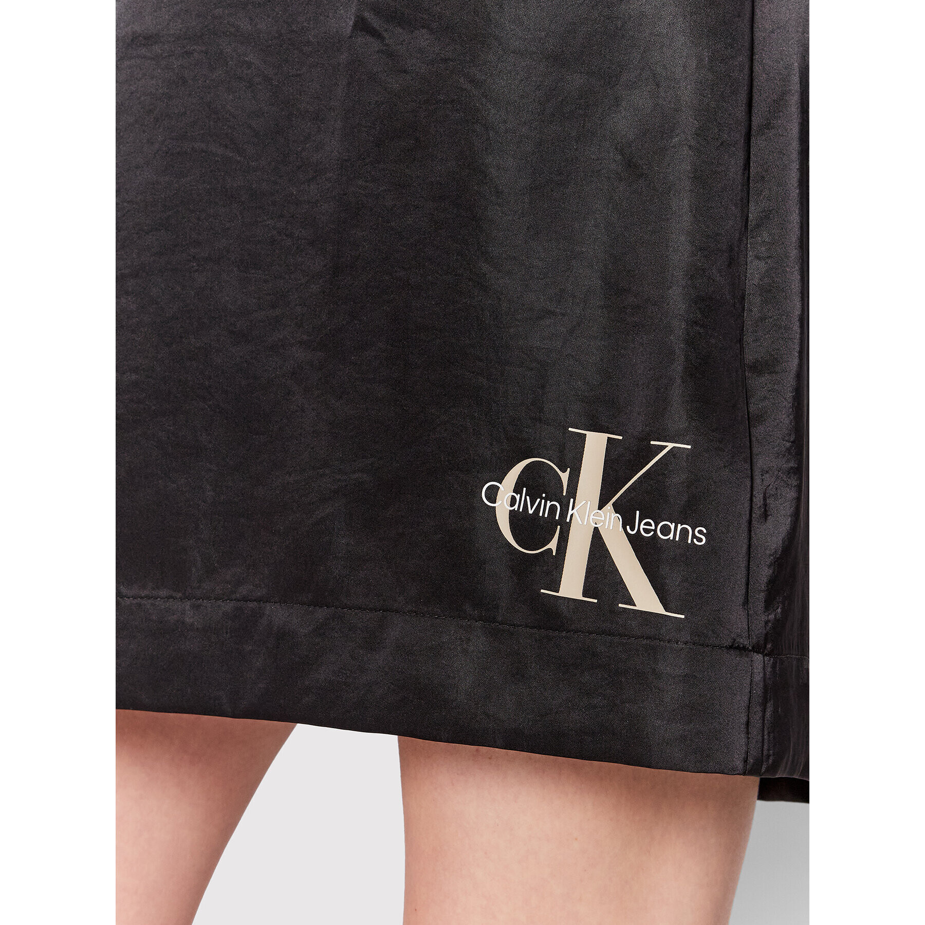 Calvin Klein Jeans Лятна рокля J20J218344 Черен Regular Fit - Pepit.bg