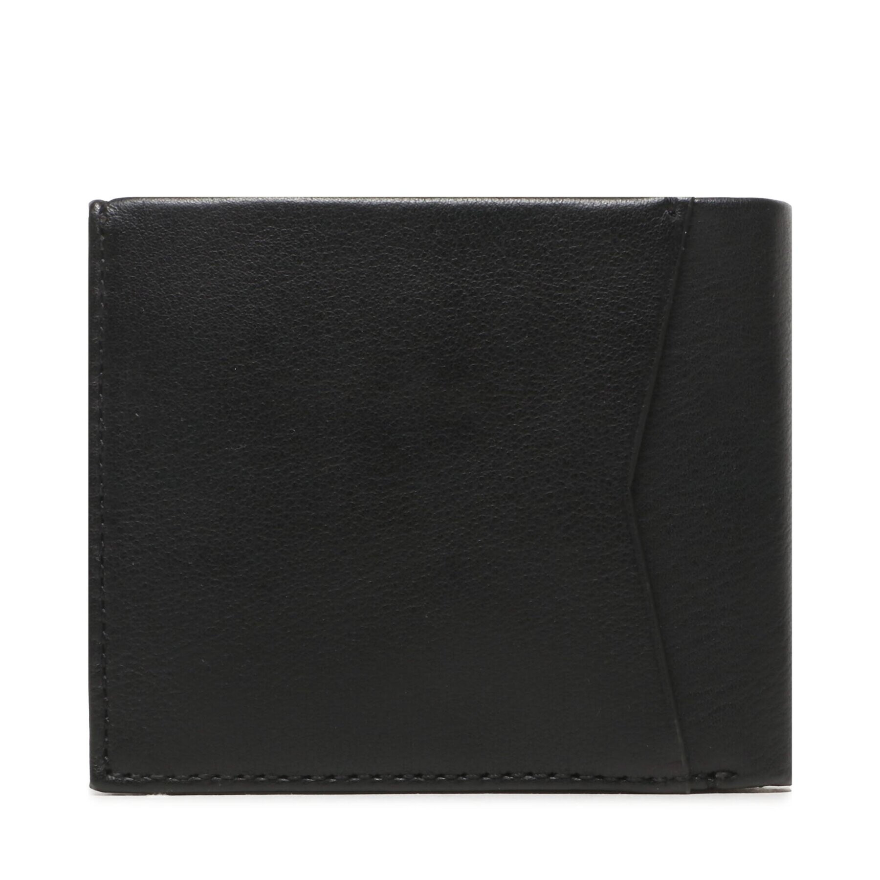 Calvin Klein Jeans Малък мъжки портфейл Tagged Bifold W/Coin K50K510776 Черен - Pepit.bg