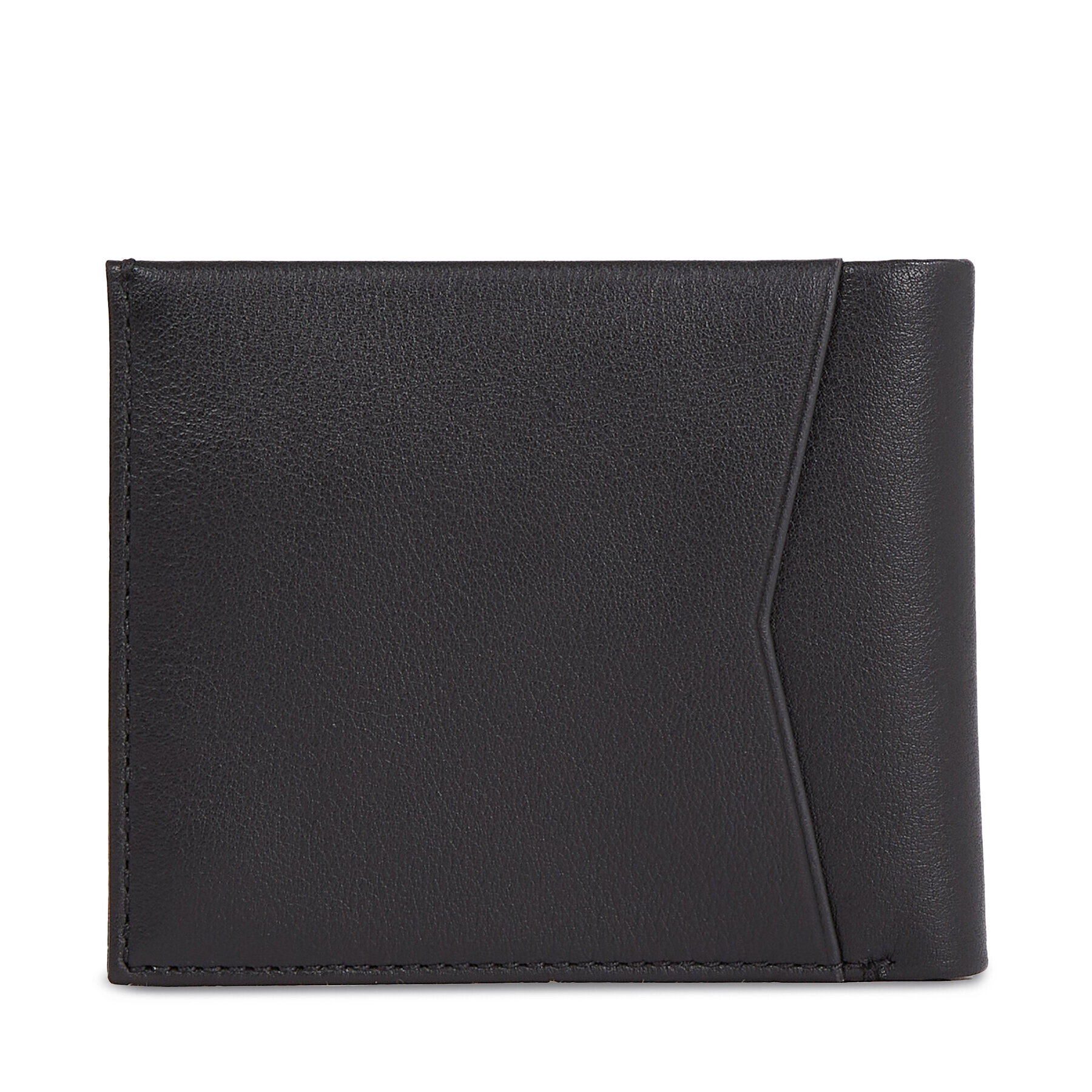 Calvin Klein Jeans Малък мъжки портфейл Tagged Bifold W/Coin K50K510776 Черен - Pepit.bg