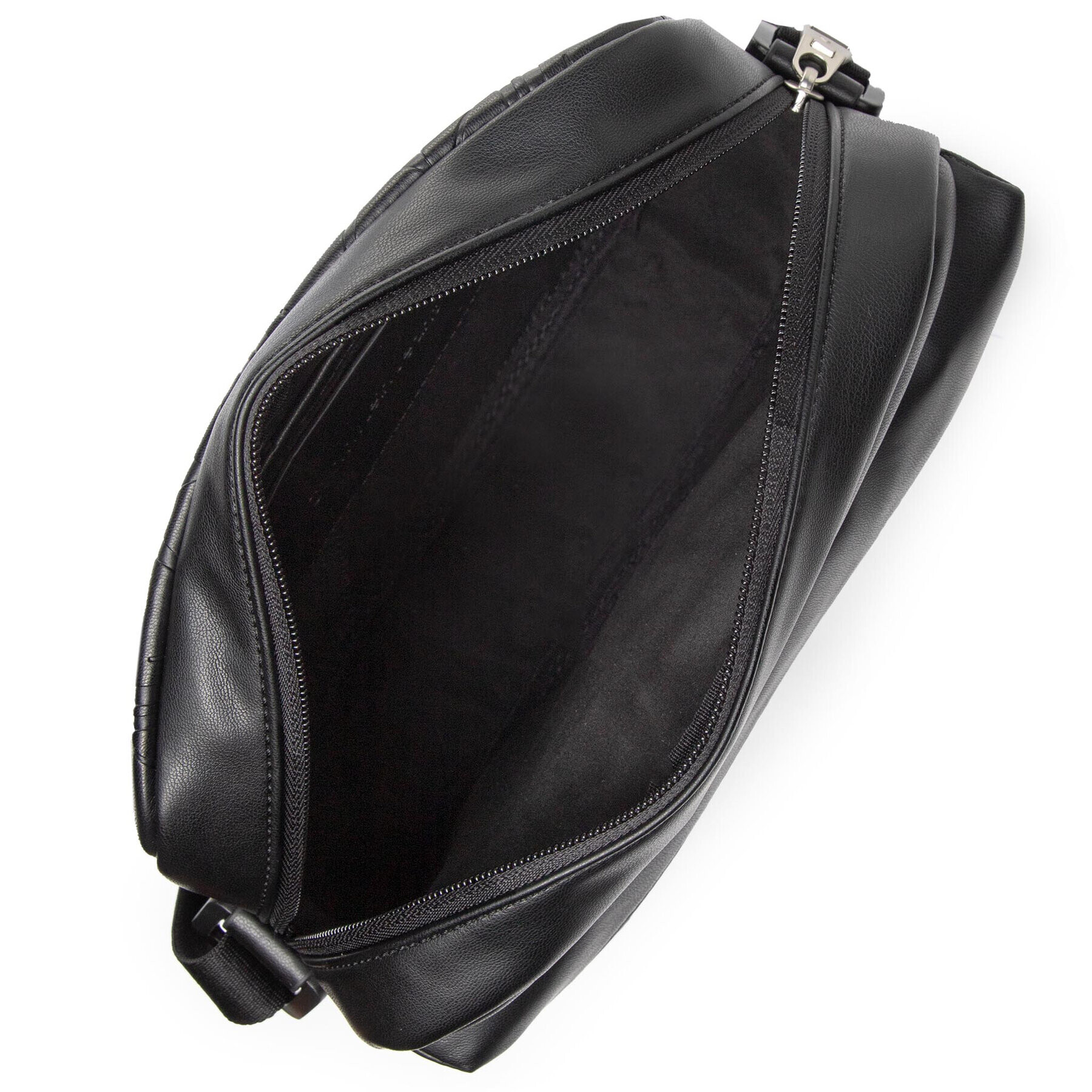 Calvin Klein Jeans Мъжка чантичка Monogram Soft Camera Bag Aop K50K509365 Черен - Pepit.bg