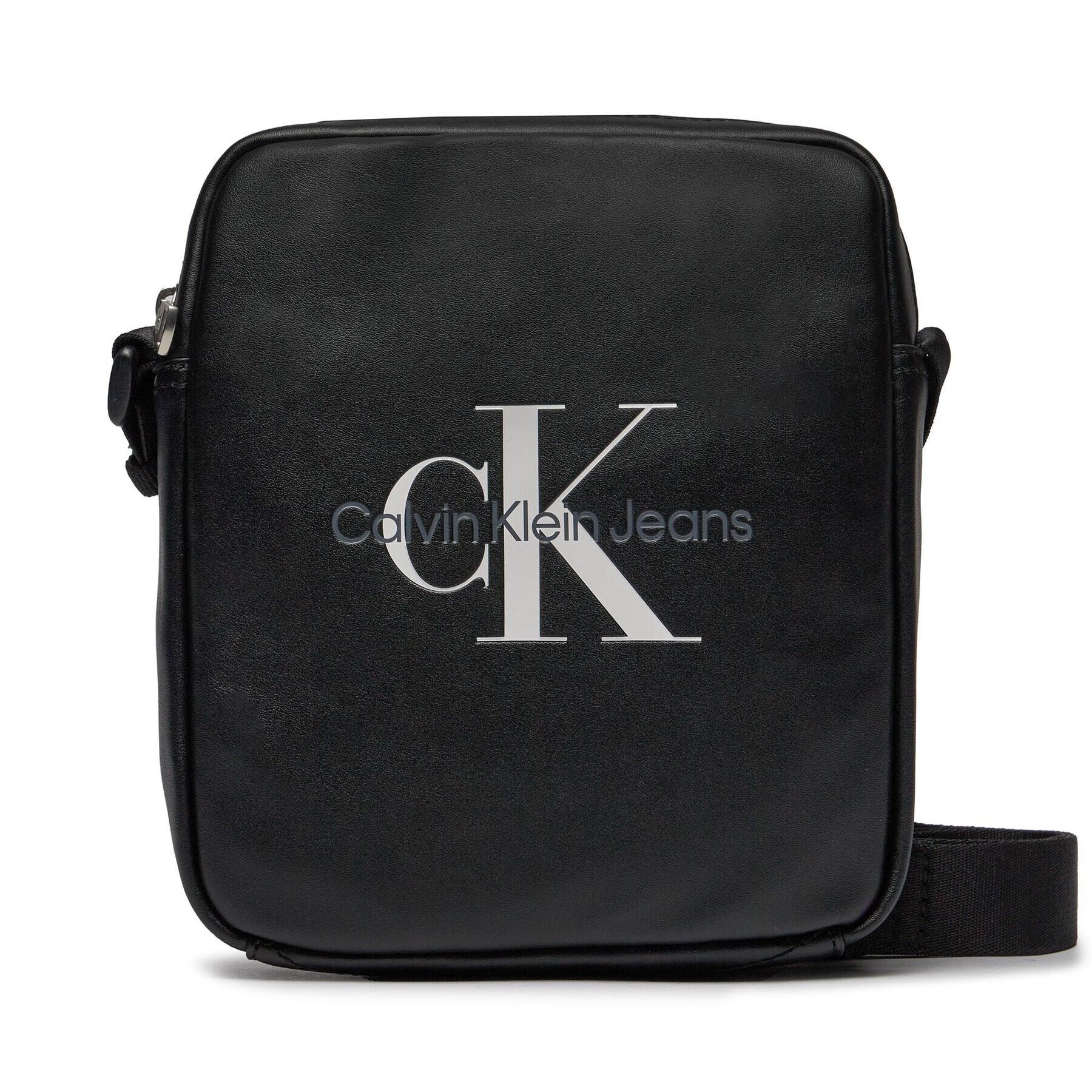 Calvin Klein Jeans Мъжка чантичка Monogram Soft Reporter18 K50K511523 Черен - Pepit.bg