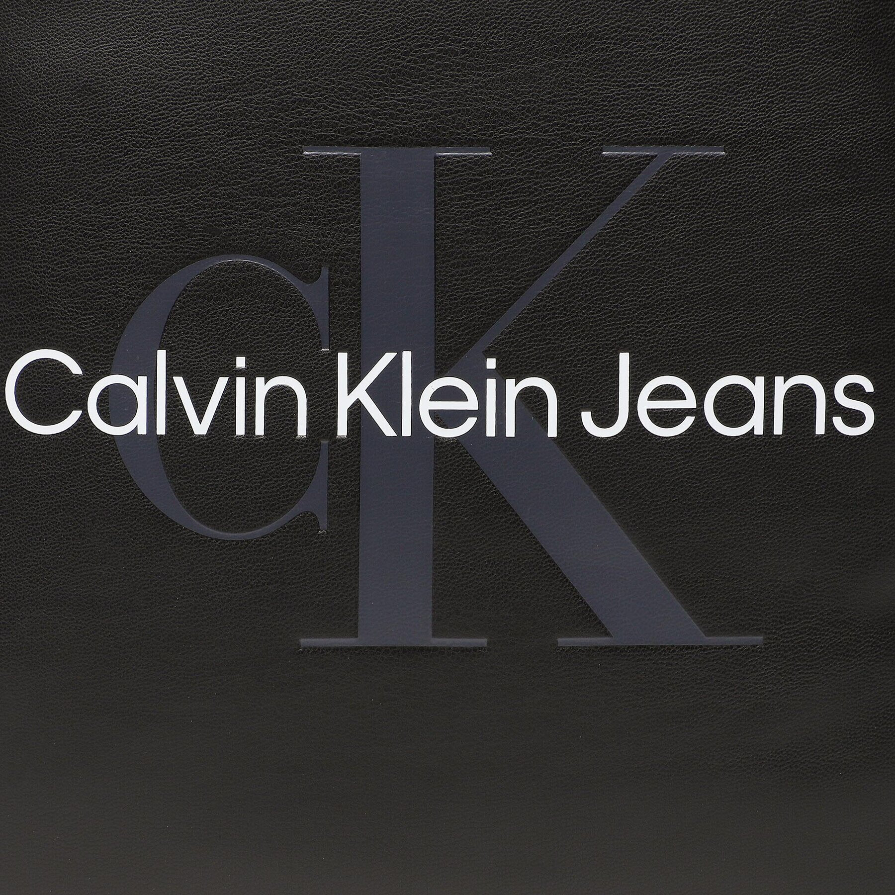 Calvin Klein Jeans Мъжка чантичка Monogram Soft Reporter22 K50K510203 Черен - Pepit.bg