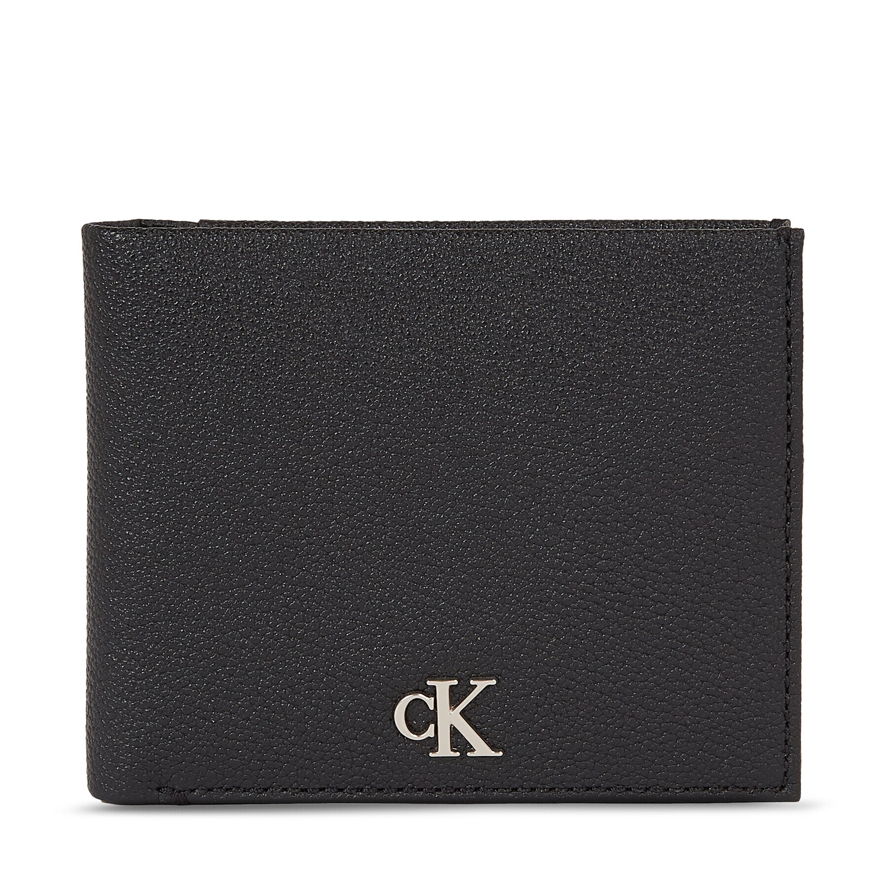 Calvin Klein Jeans Мъжки портфейл Mono Hrdw Bifold W/Coin K50K511091 Черен - Pepit.bg